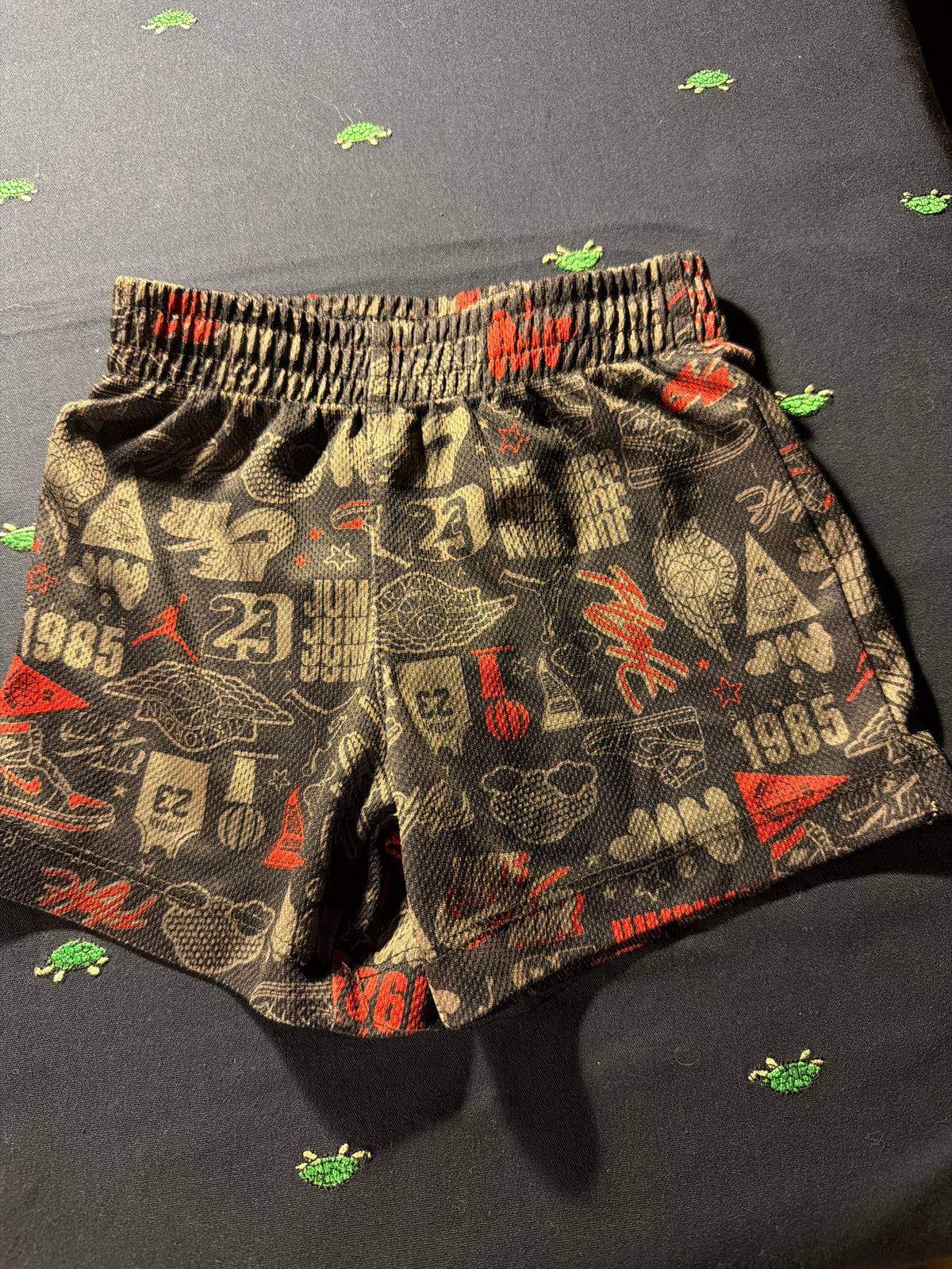 Jordan Brand Graphic Shorts – Kids (Est. 1985 All-Over Print)