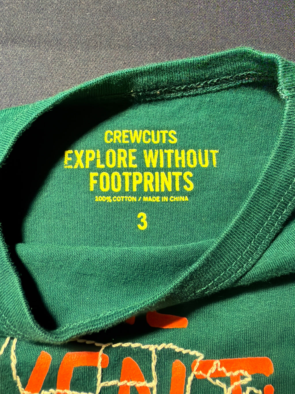 Crewcuts "The Adventure Starts Here" Long Sleeve Tee – Size 3
