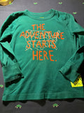 Crewcuts "The Adventure Starts Here" Long Sleeve Tee – Size 3