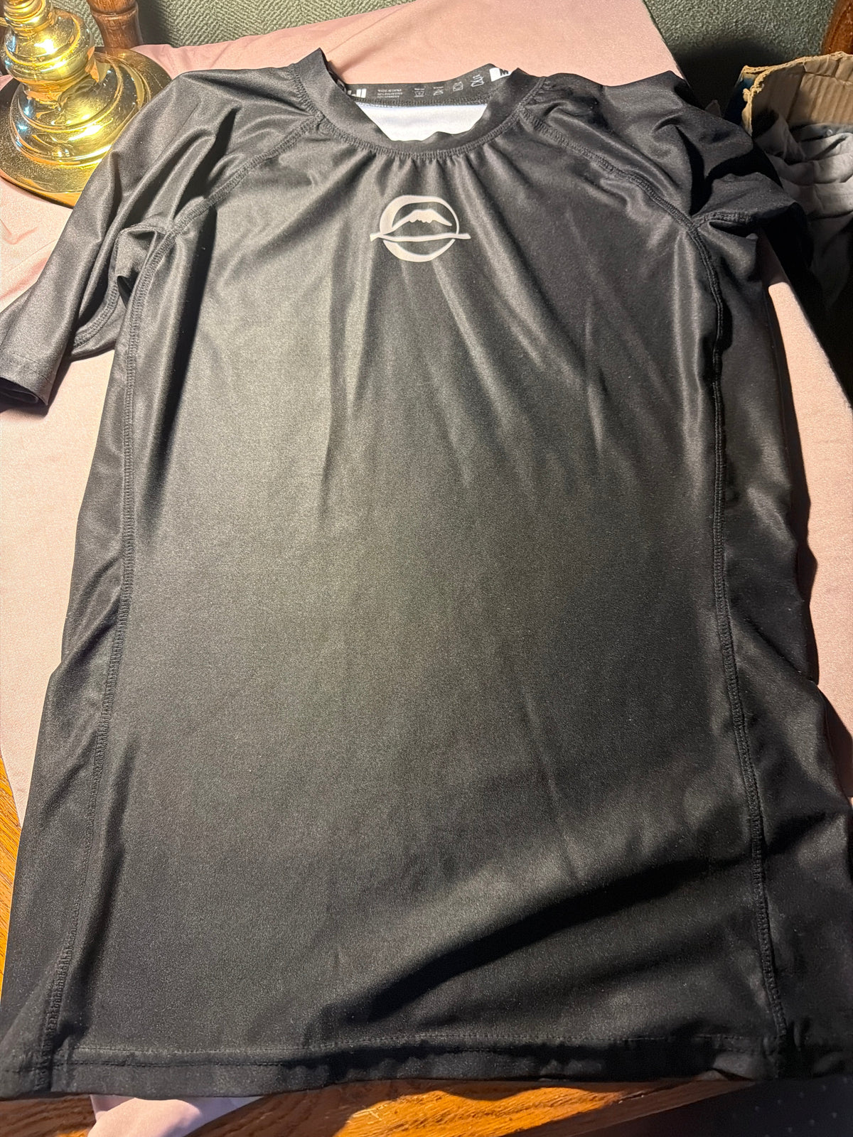 Fuji Sports Compression Rash Guard – Black (Size M)