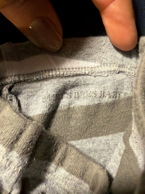 Burt's Bees Baby Striped Jogger Pants – 100% Organic Cotton