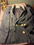 Michelle Stuart Double-Breasted Peplum Blazer 10