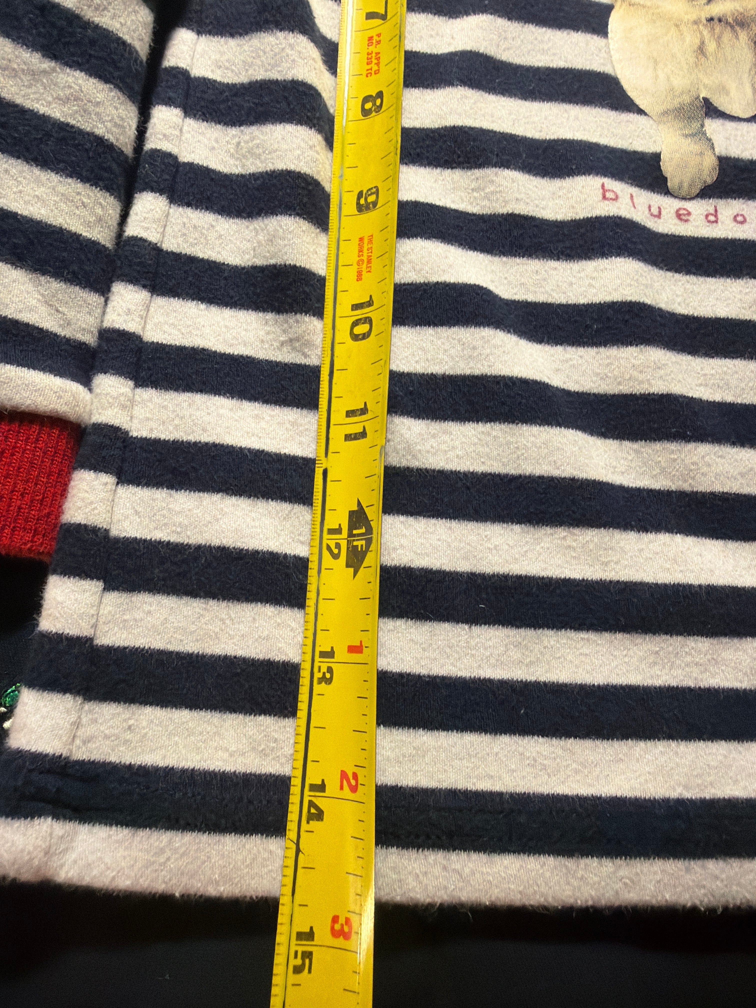 Bluedog Baby Nautical Stripe Long Sleeve Top – 3T