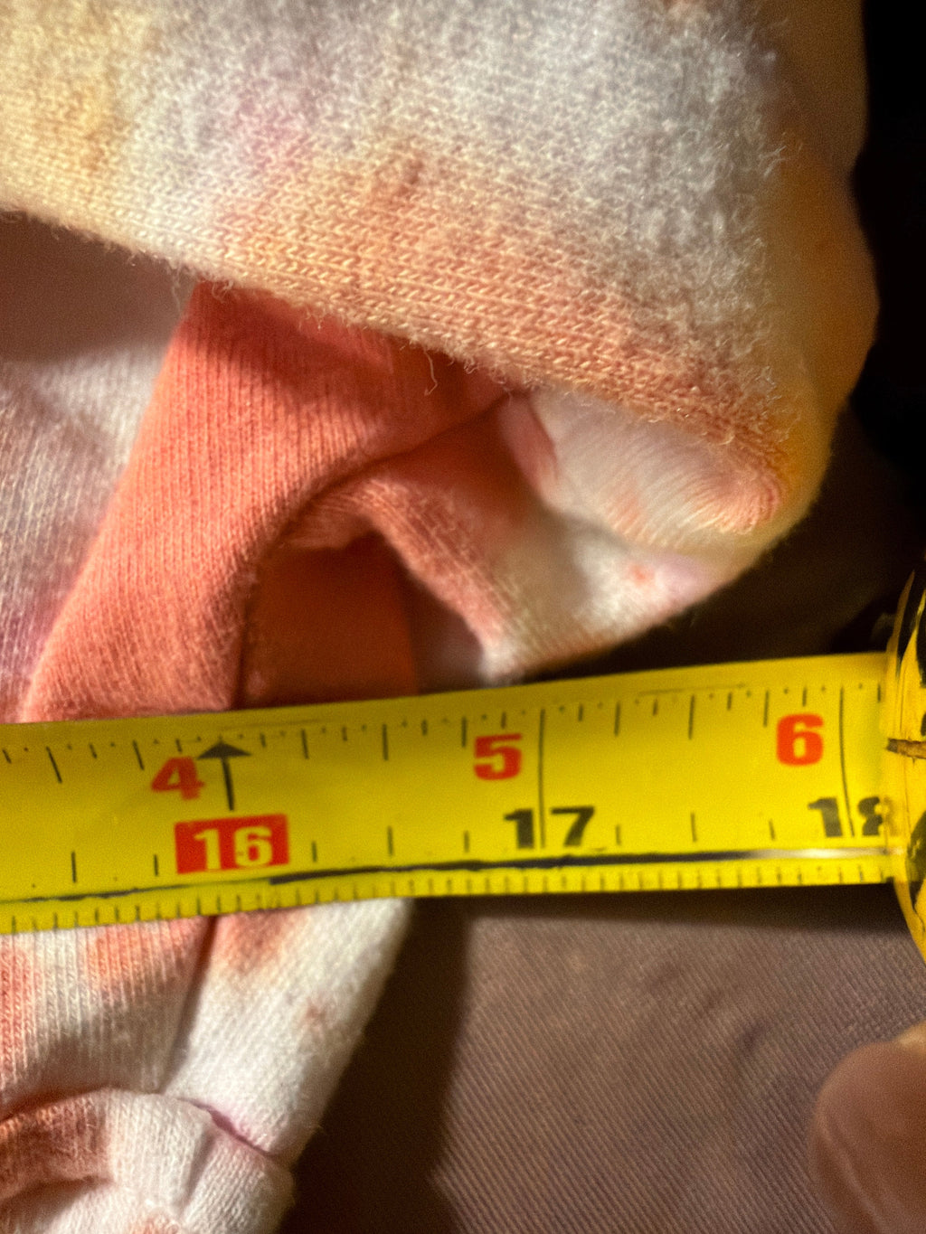 Active USA Tie-Dye Zip-Up Hoodie – Pink/Yellow, Size M