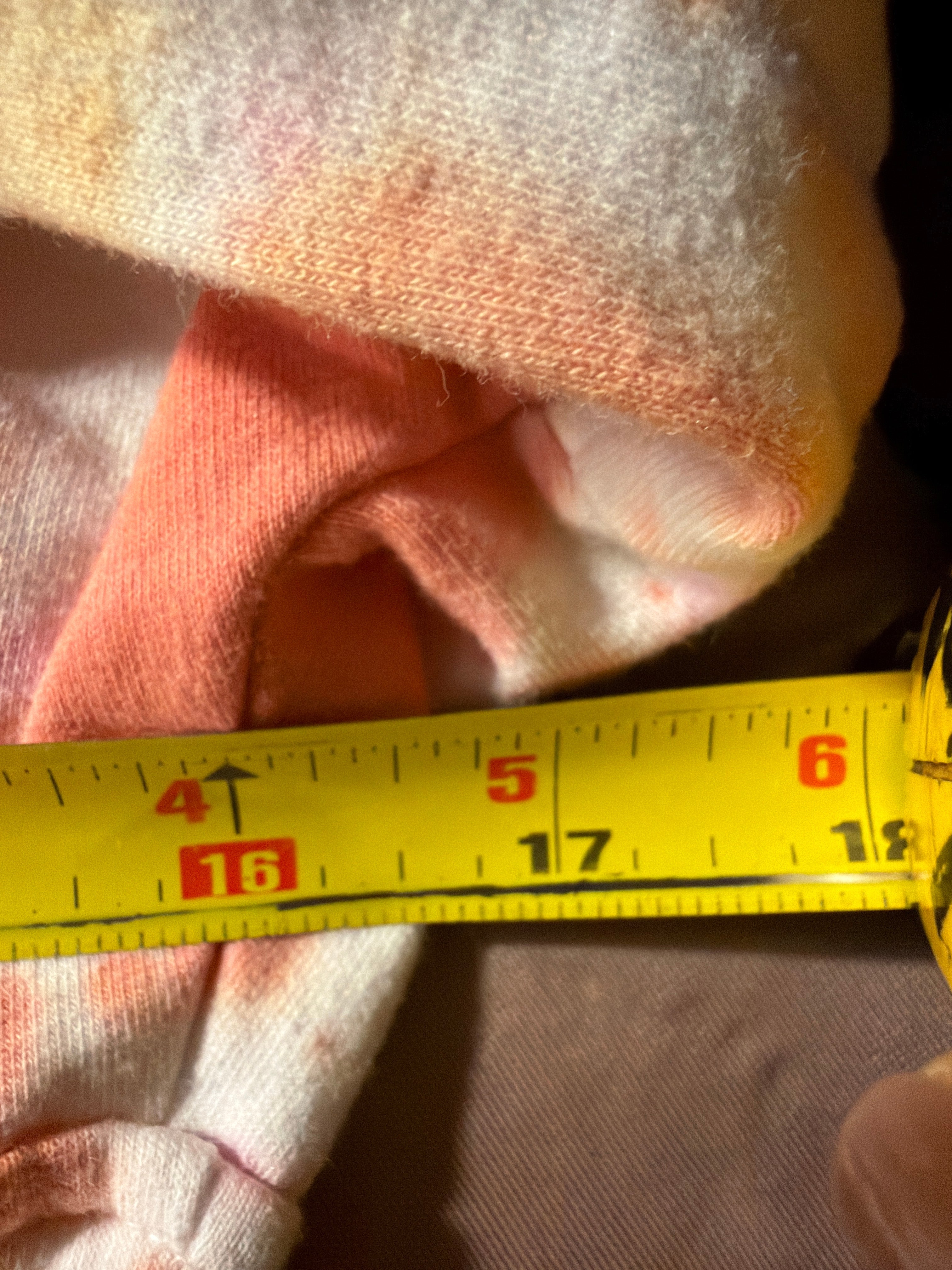 Active USA Tie-Dye Zip-Up Hoodie – Pink/Yellow, Size M