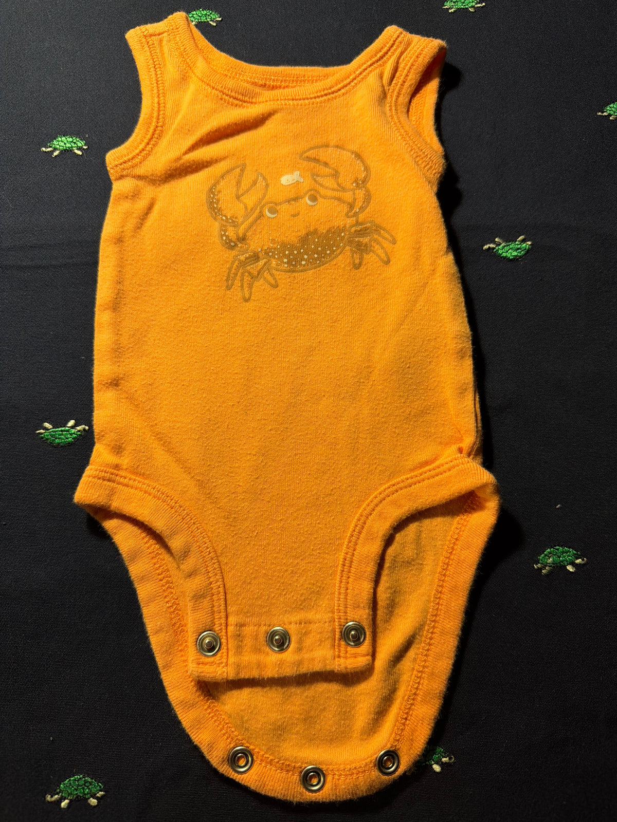 Carter's Crab Graphic Sleeveless Bodysuit – Newborn (0M)