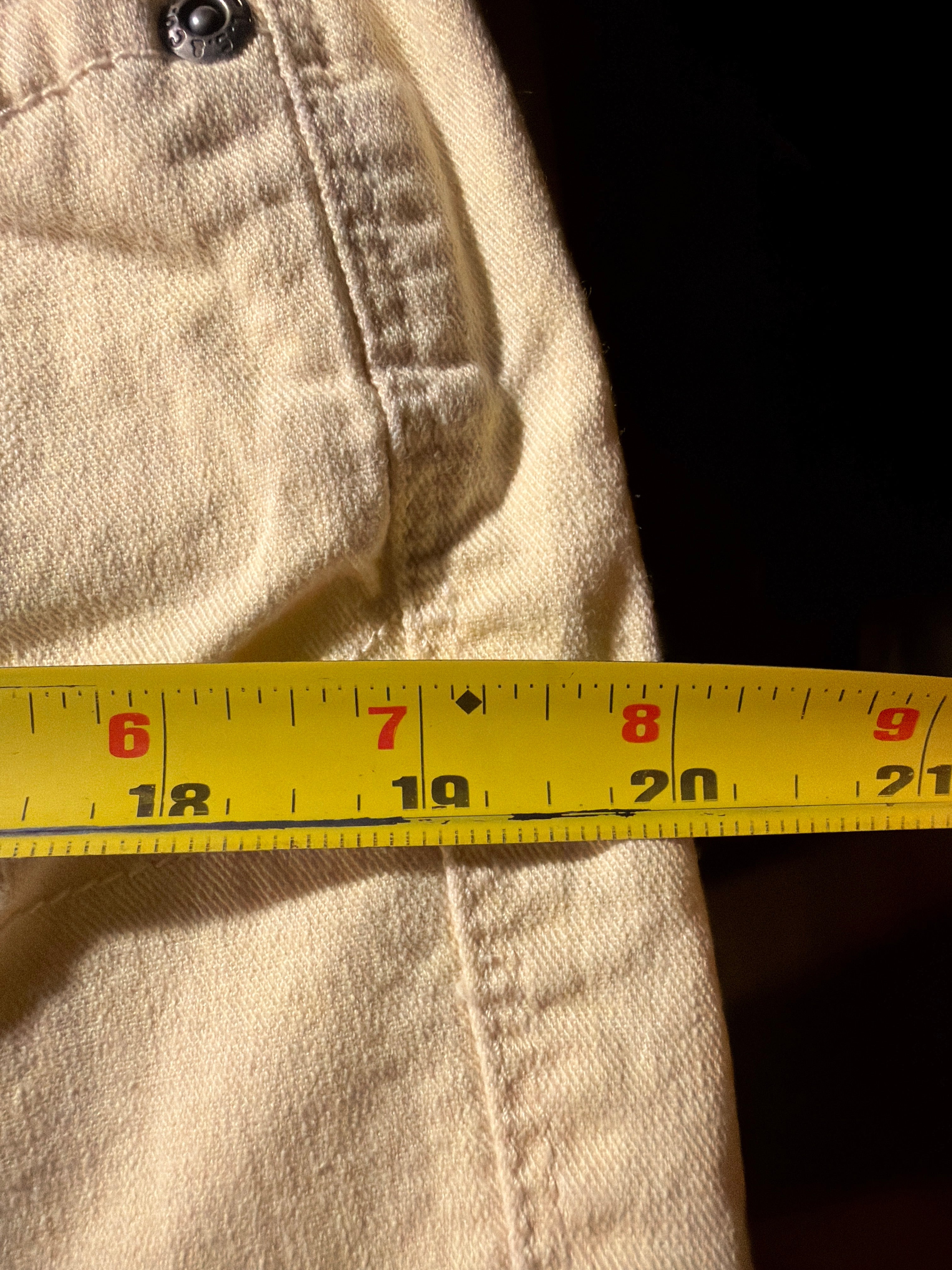 Signature by Levi Strauss & Co. Cream Denim Short
