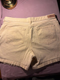 Signature by Levi Strauss & Co. Cream Denim Short