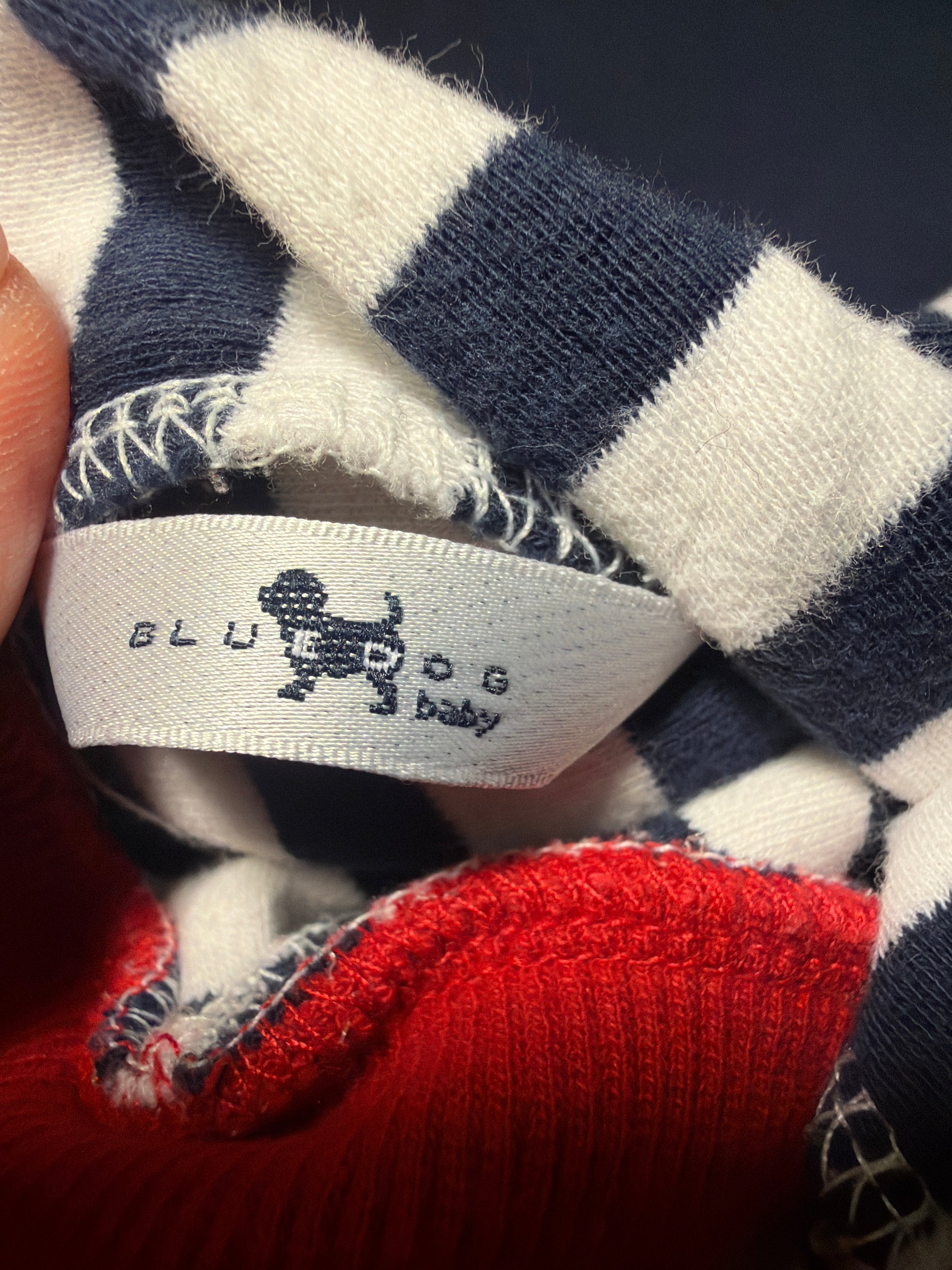 Bluedog Baby Nautical Stripe Long Sleeve Top – 3T