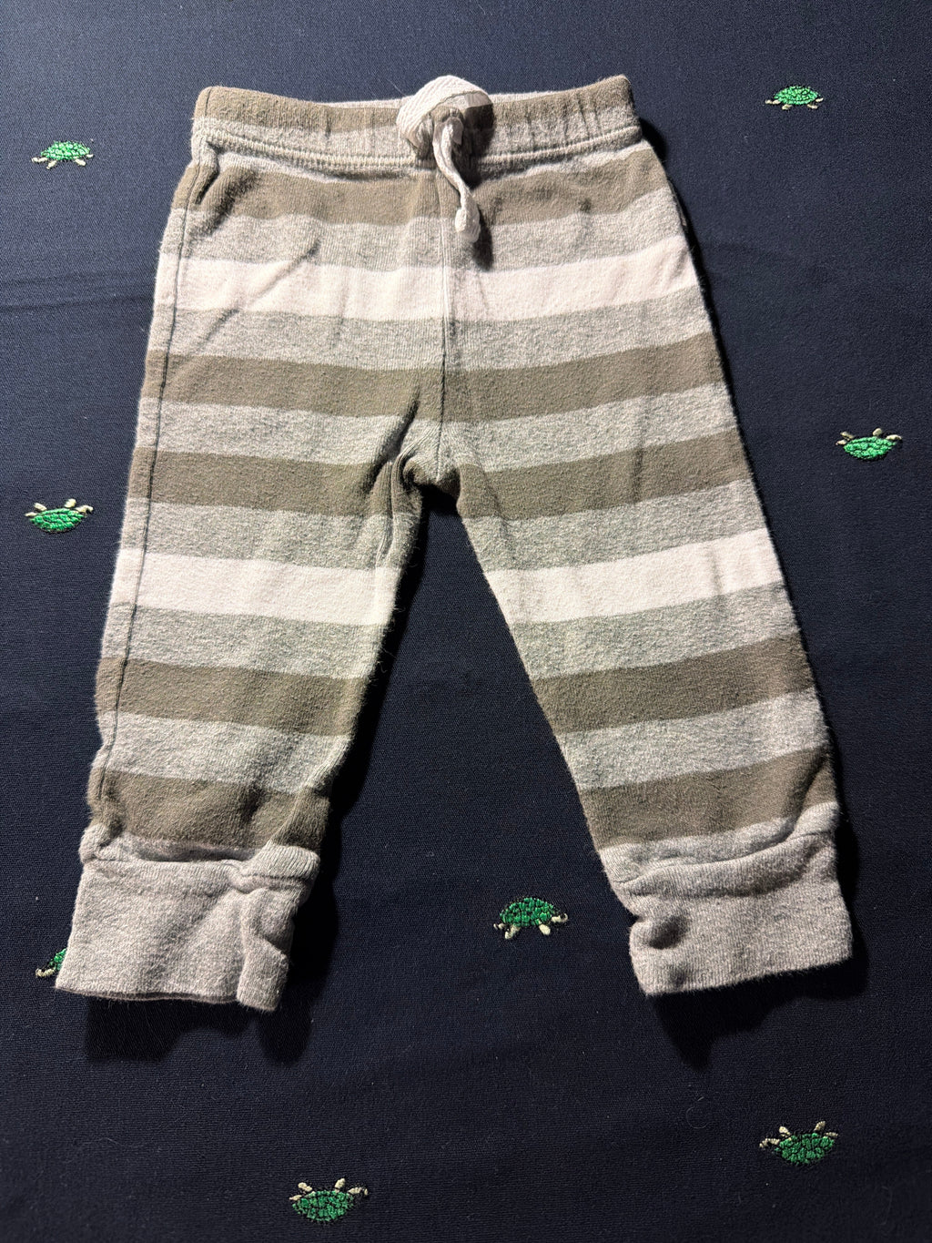 Burt's Bees Baby Striped Jogger Pants – 100% Organic Cotton