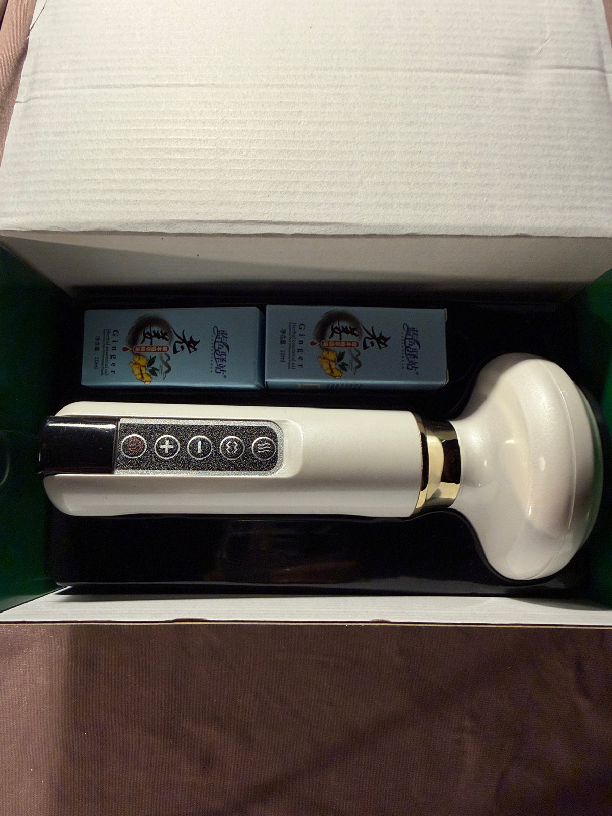 Intelligent Negative Pressure Cupping Massage Instrument with Ginger Essential Oil