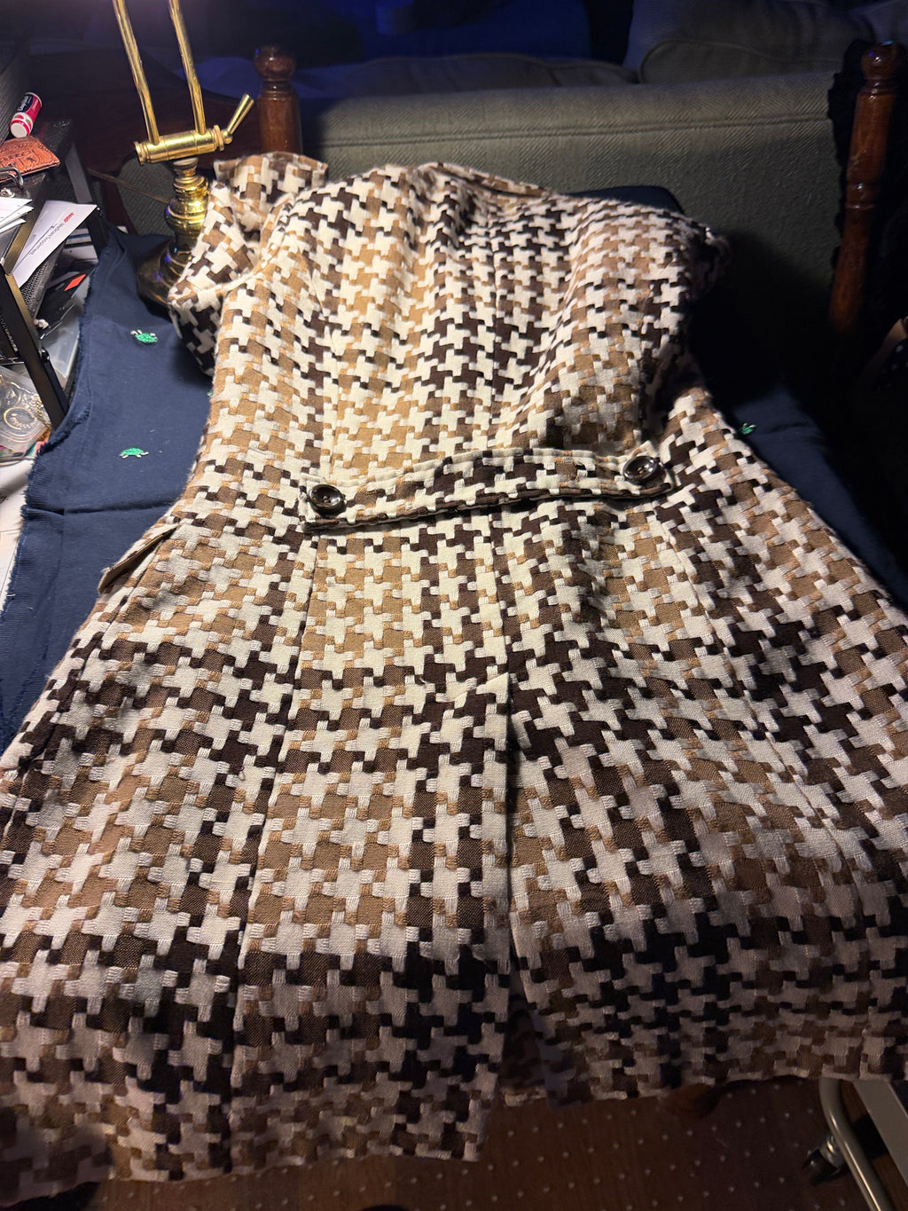 Worthington Houndstooth Coat – Size 8