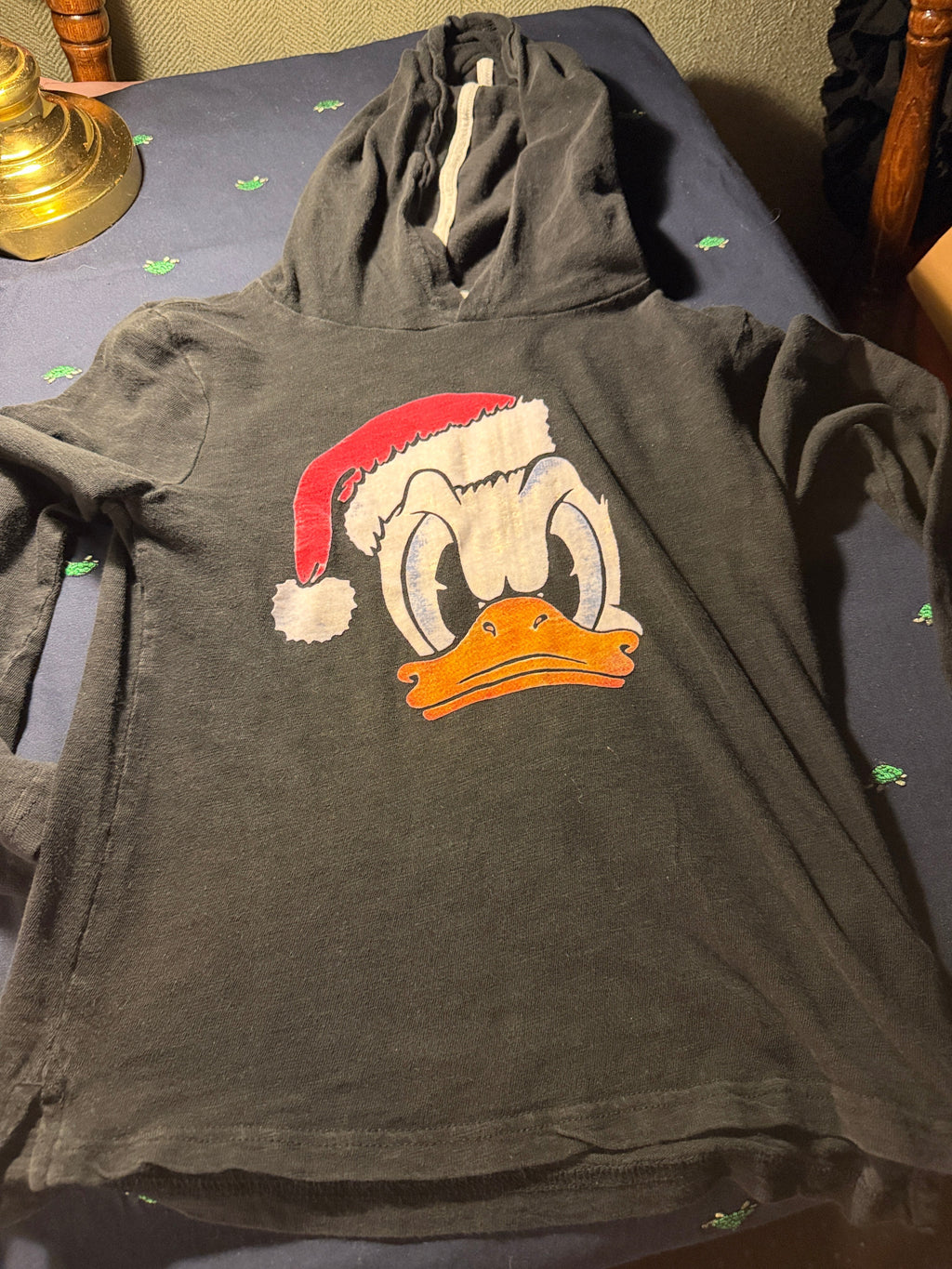 Gap Kids x Disney Donald Duck Santa Christmas Hoodie – Size S (Kids)