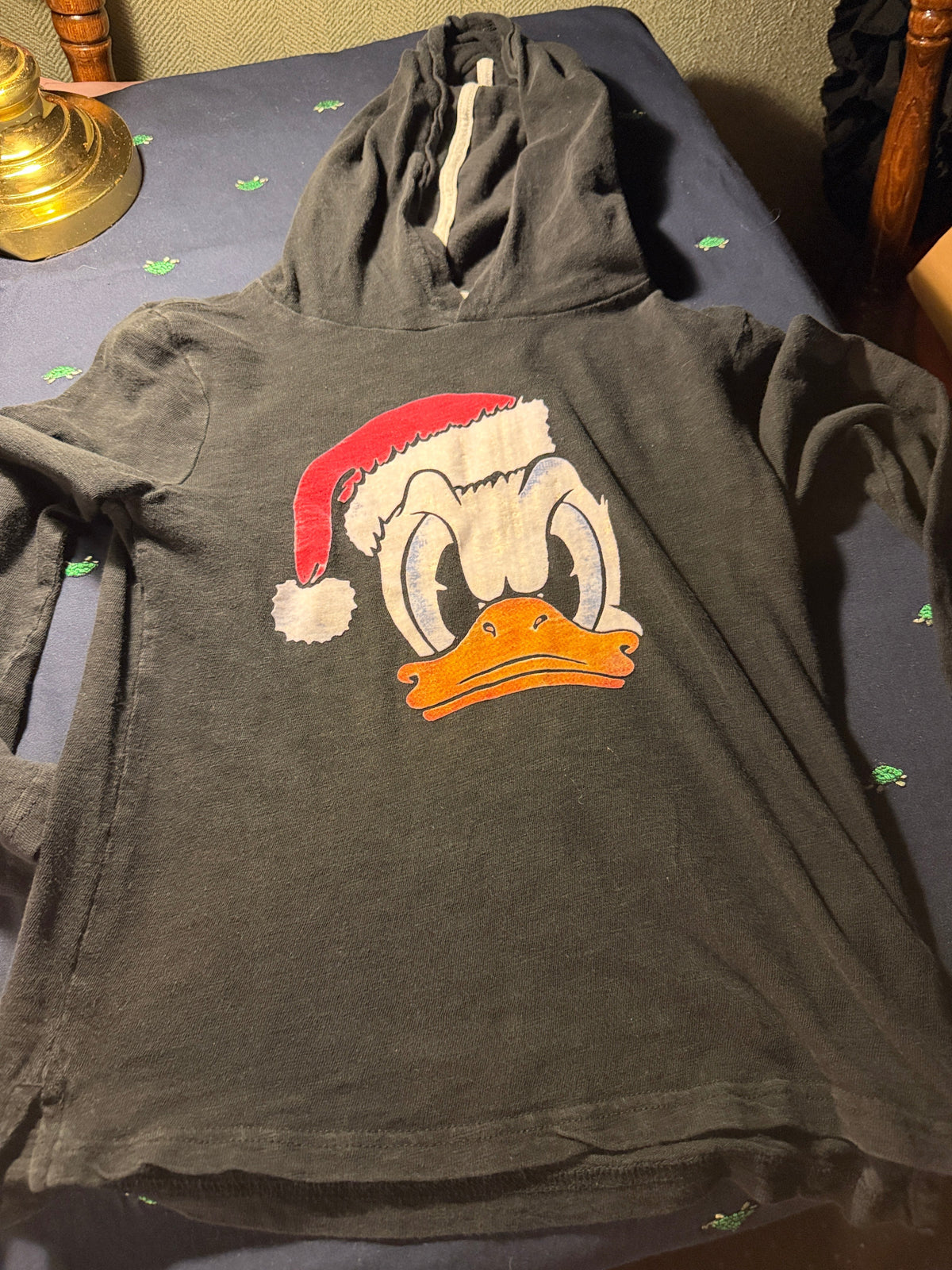 Gap Kids x Disney Donald Duck Santa Christmas Hoodie – Size S (Kids)