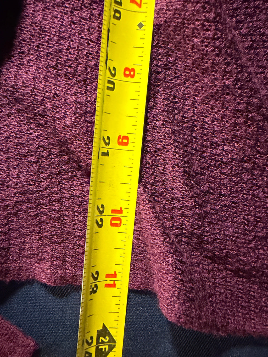 Torrid Waffle Knit Open-Front Cardigan – Burgundy, Size 2