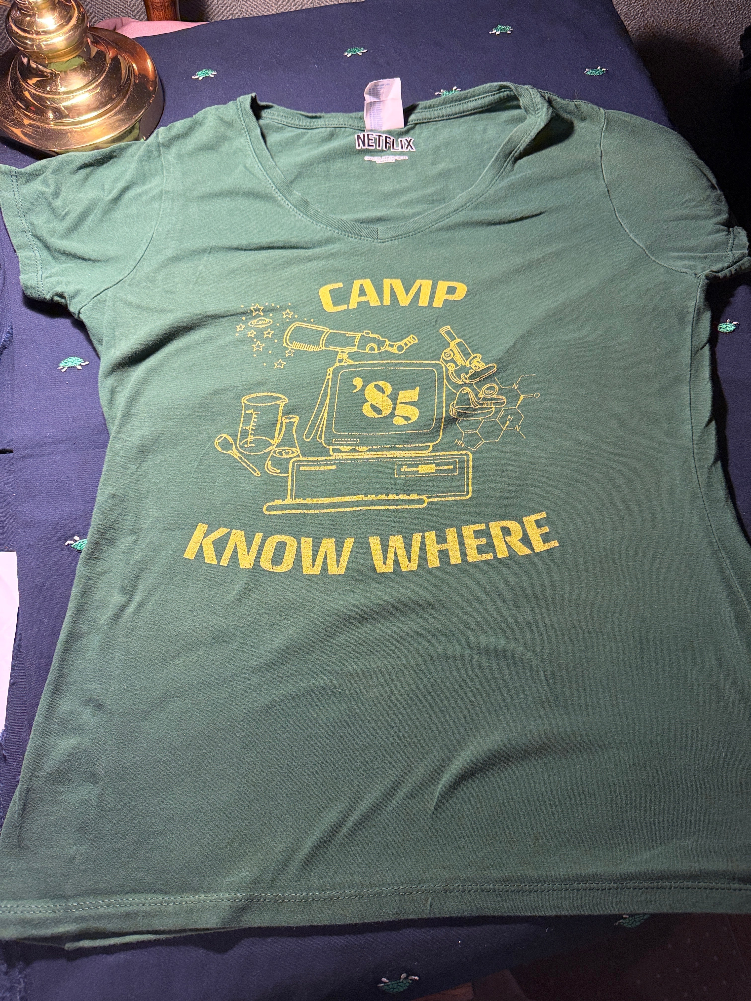 Netflix Stranger Things Camp Know Where Tee – Women's Small