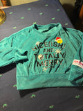 Justice So Cozy 'Nice(ish) and Totally Merry' Holiday Sweatshirt – Girls XS (5-6)