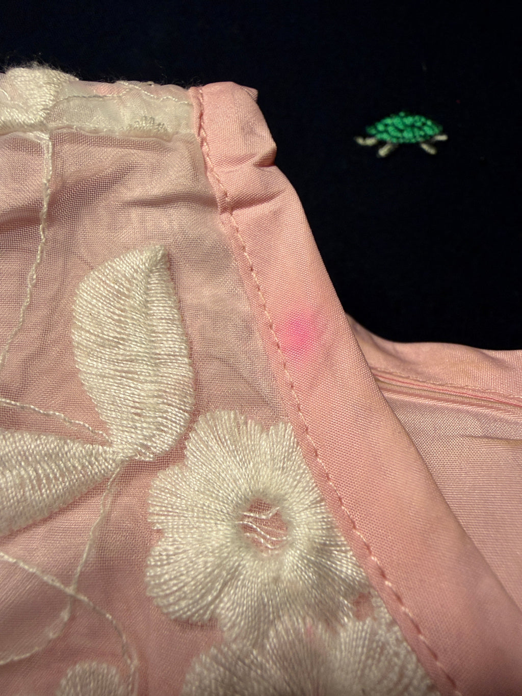 Emma Riley Pink Floral Embroidered Dress – Size 14