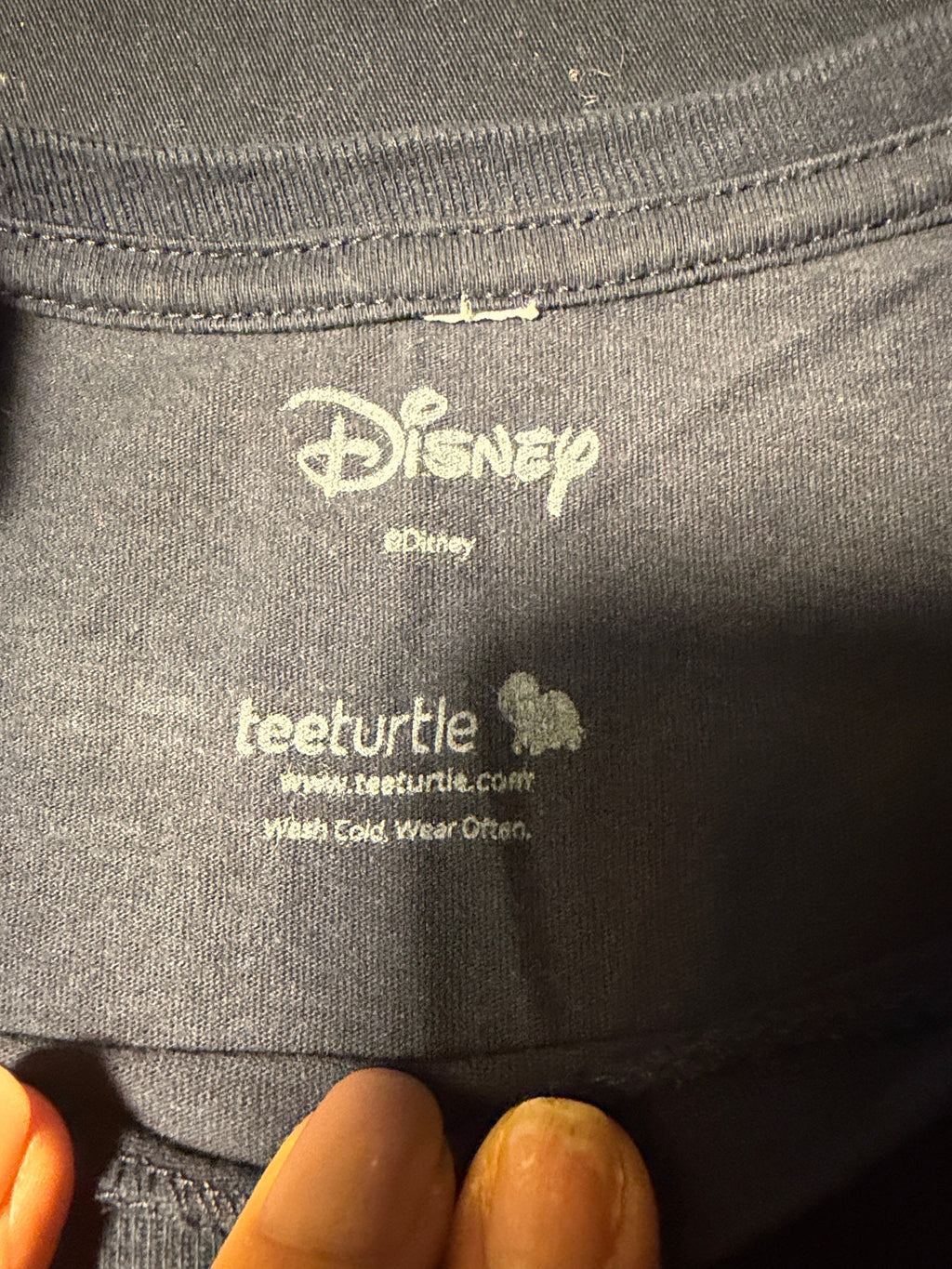 Disney xL Tee-Turtle Little Mermaid Ariel Graphic Tee – Navy