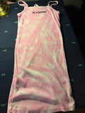 H&M BLACKPINK Tie-Dye Ribbed Midi Dress – Girls US 12/14
