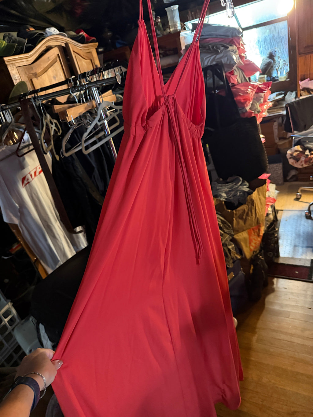 dRA Red Maxi Dress – Size M