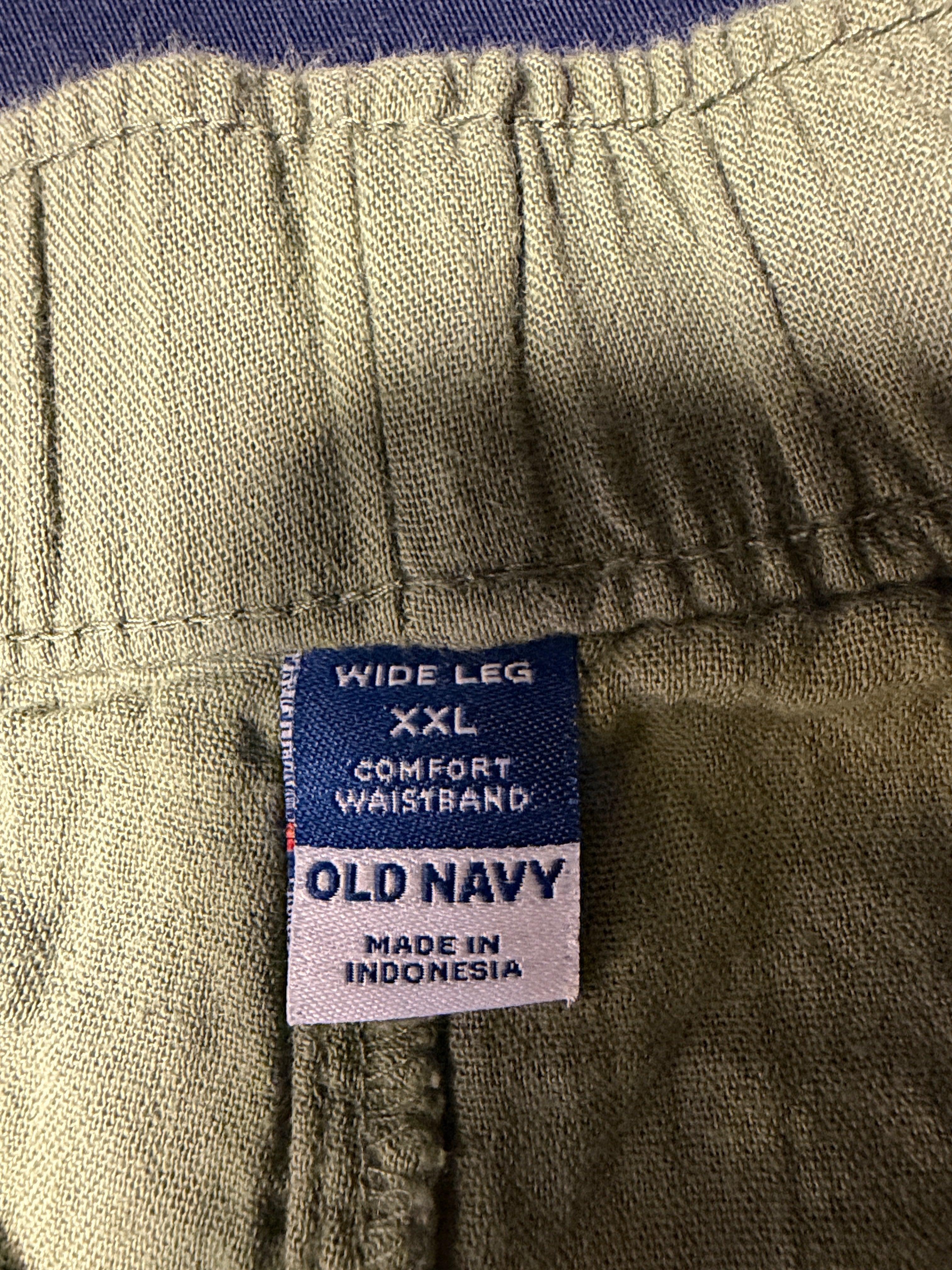 Old Navy Wide Leg Pants – Sage Green, XXL