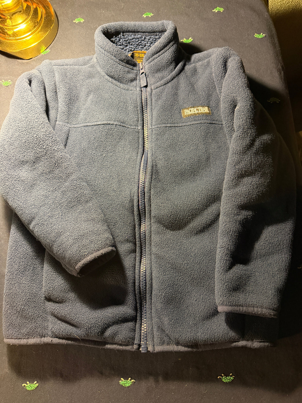 Pacific Trail Kids Fleece Zip Jacket – Navy – Size XS (5/6)