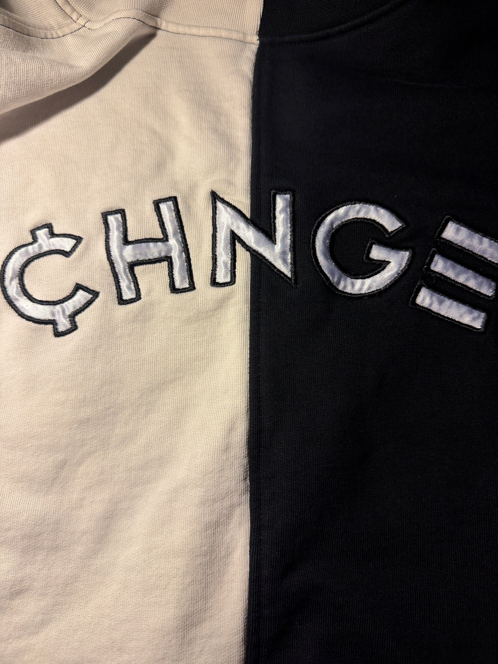 ¢HNGE Crewneck Sweatshirt Bundle – Black & Cream