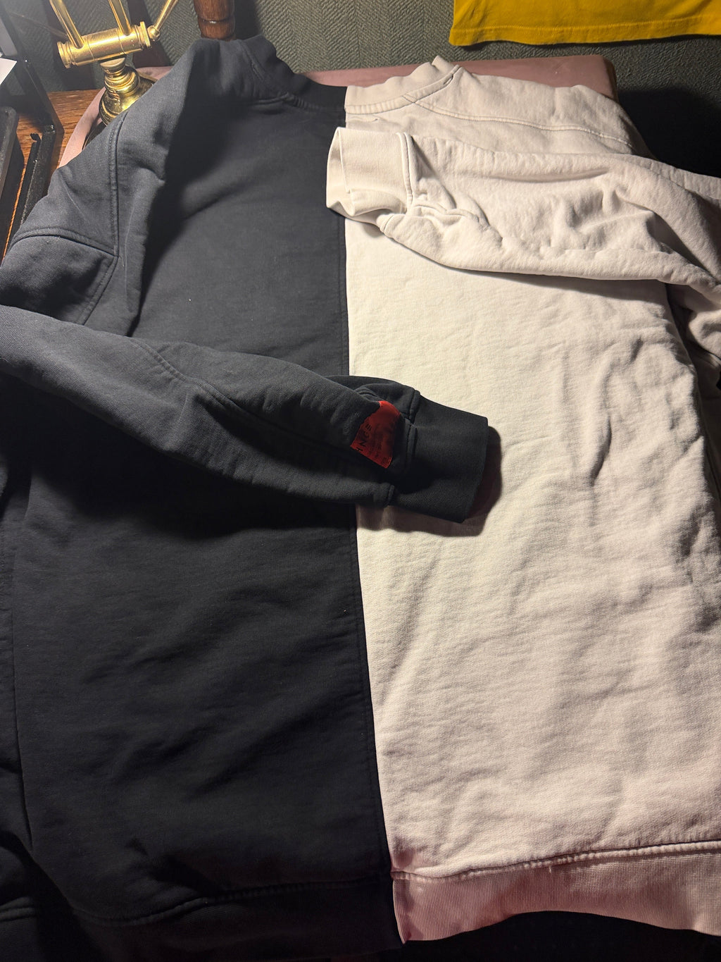 ¢HNGE Crewneck Sweatshirt Bundle – Black & Cream