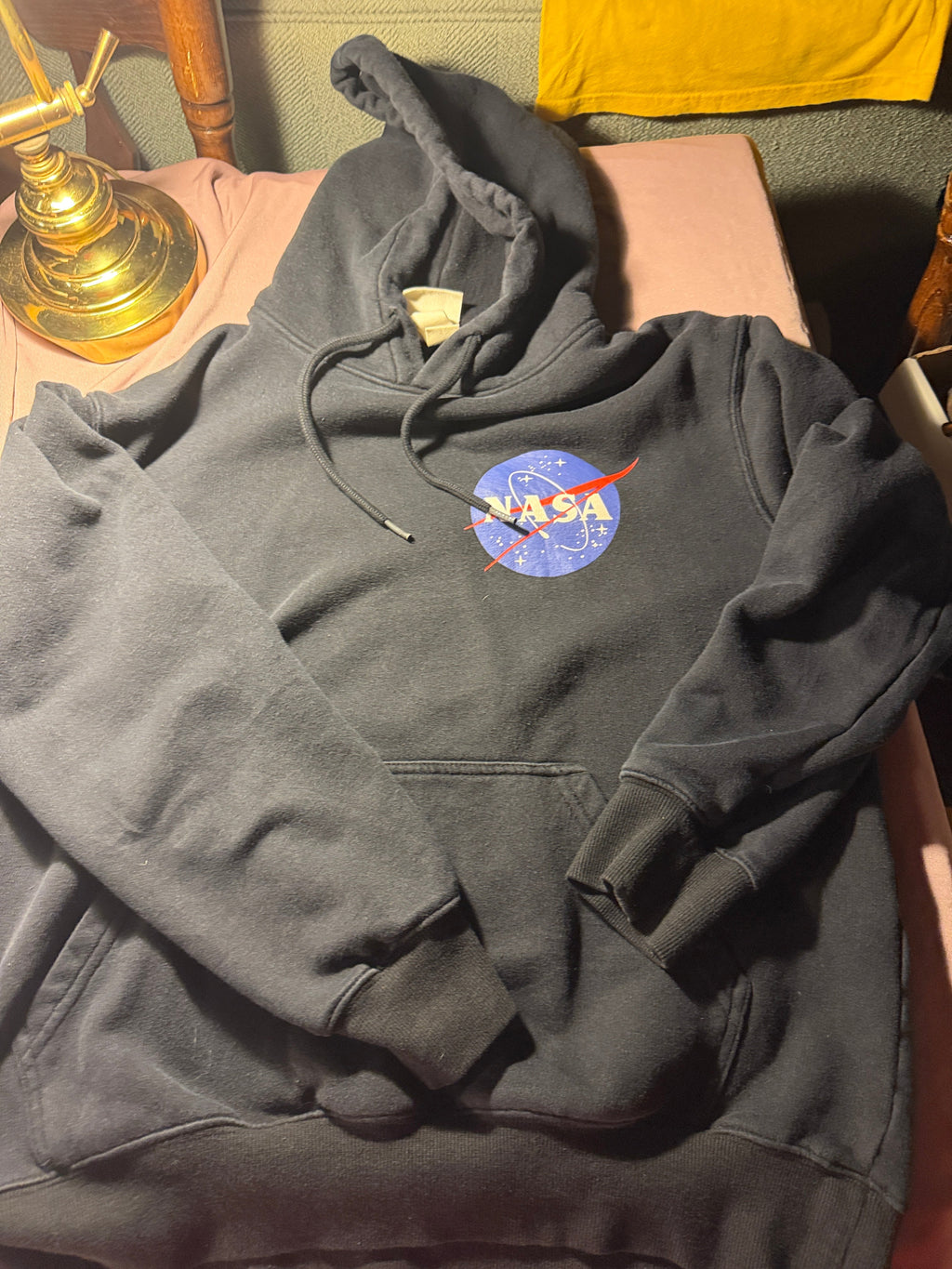 H&M NASA Meatball Logo Graphic Hoodie – Size Small