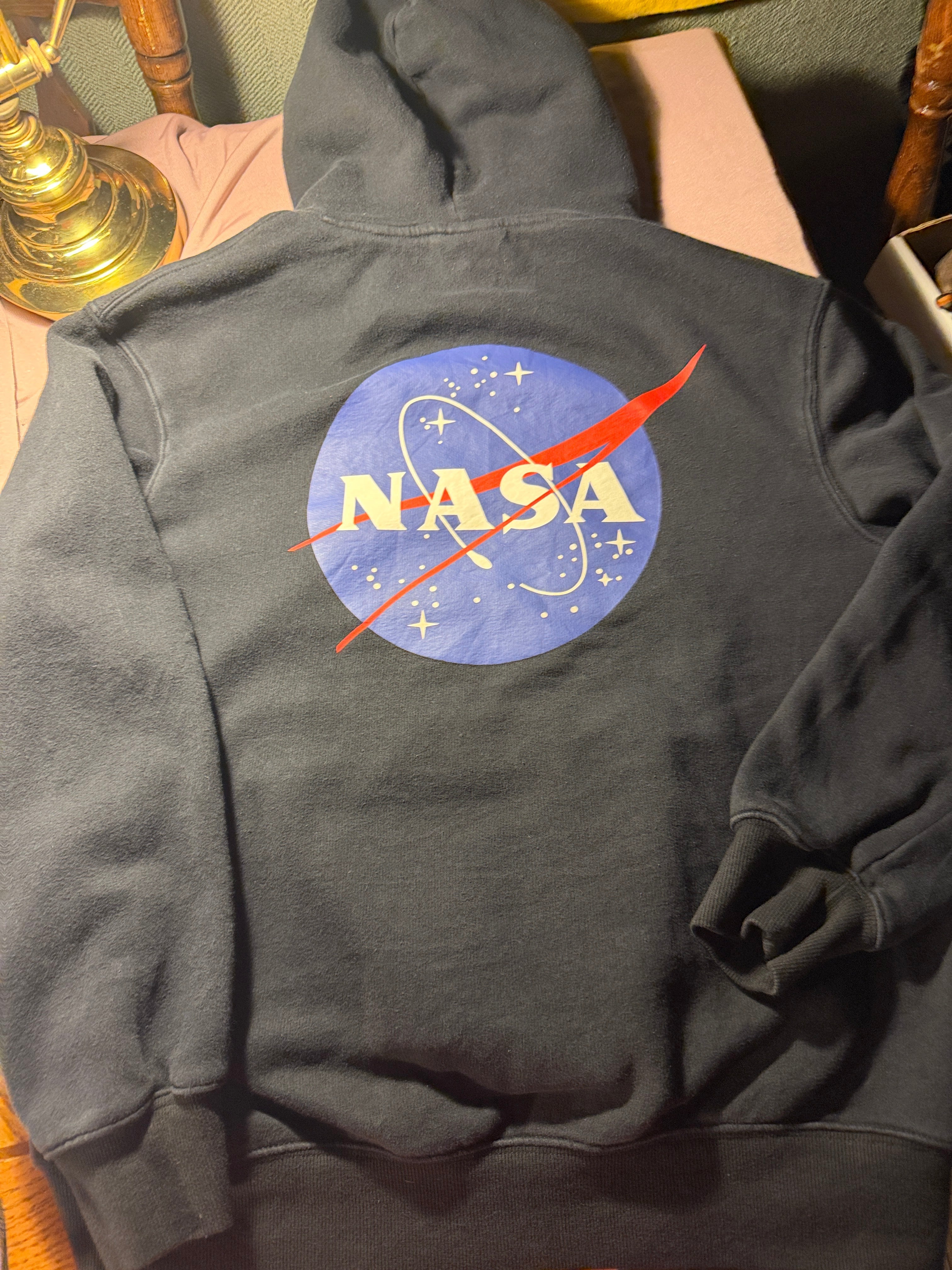 H&M NASA Meatball Logo Graphic Hoodie – Size Small