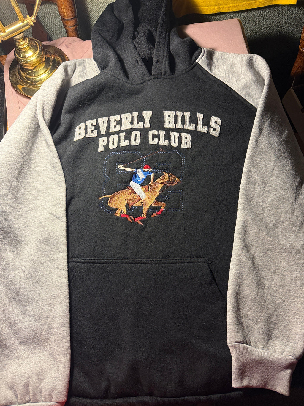 Beverly Hills Polo Club Two-Tone Hoodie – XL