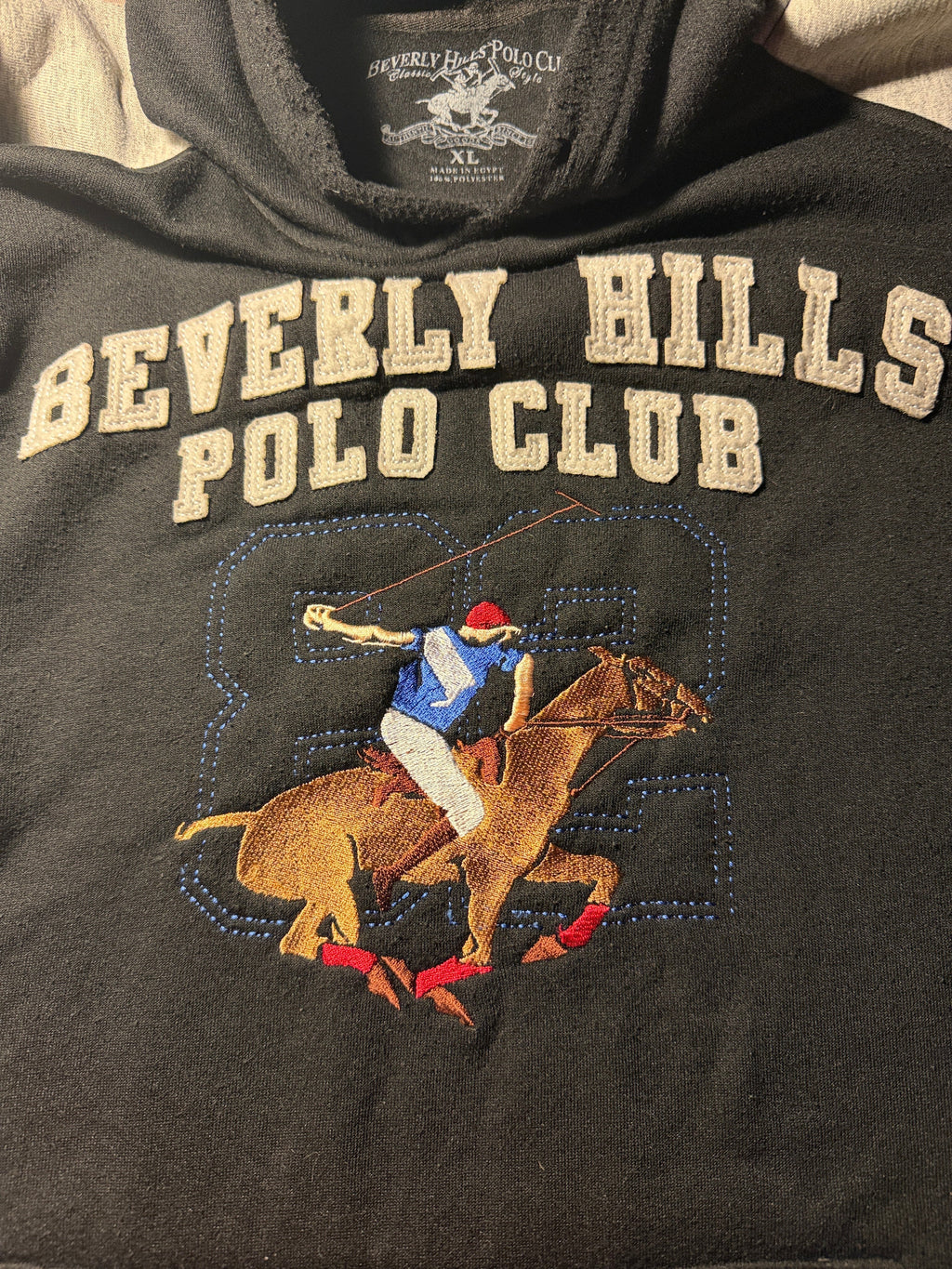 Beverly Hills Polo Club Two-Tone Hoodie – XL