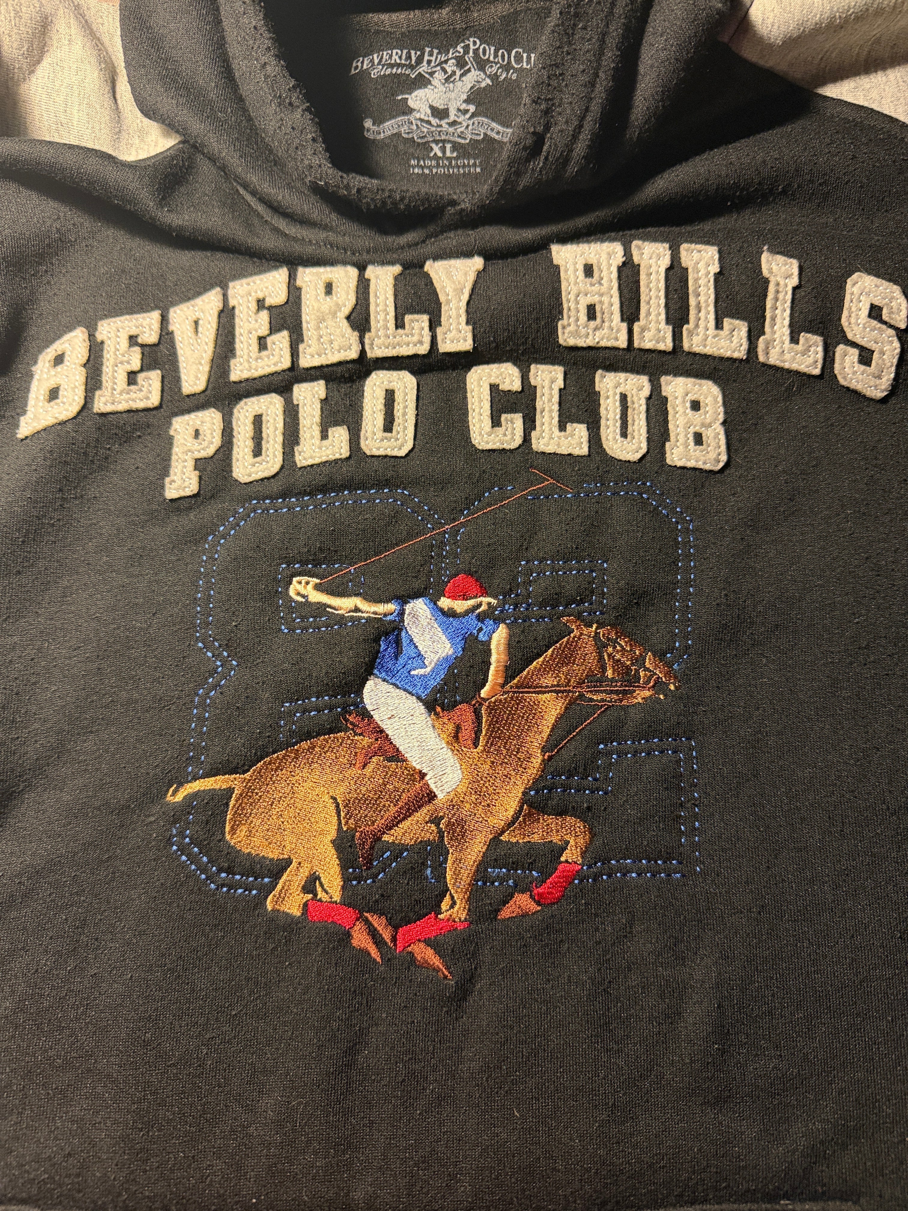 Beverly Hills Polo Club Two-Tone Hoodie – XL