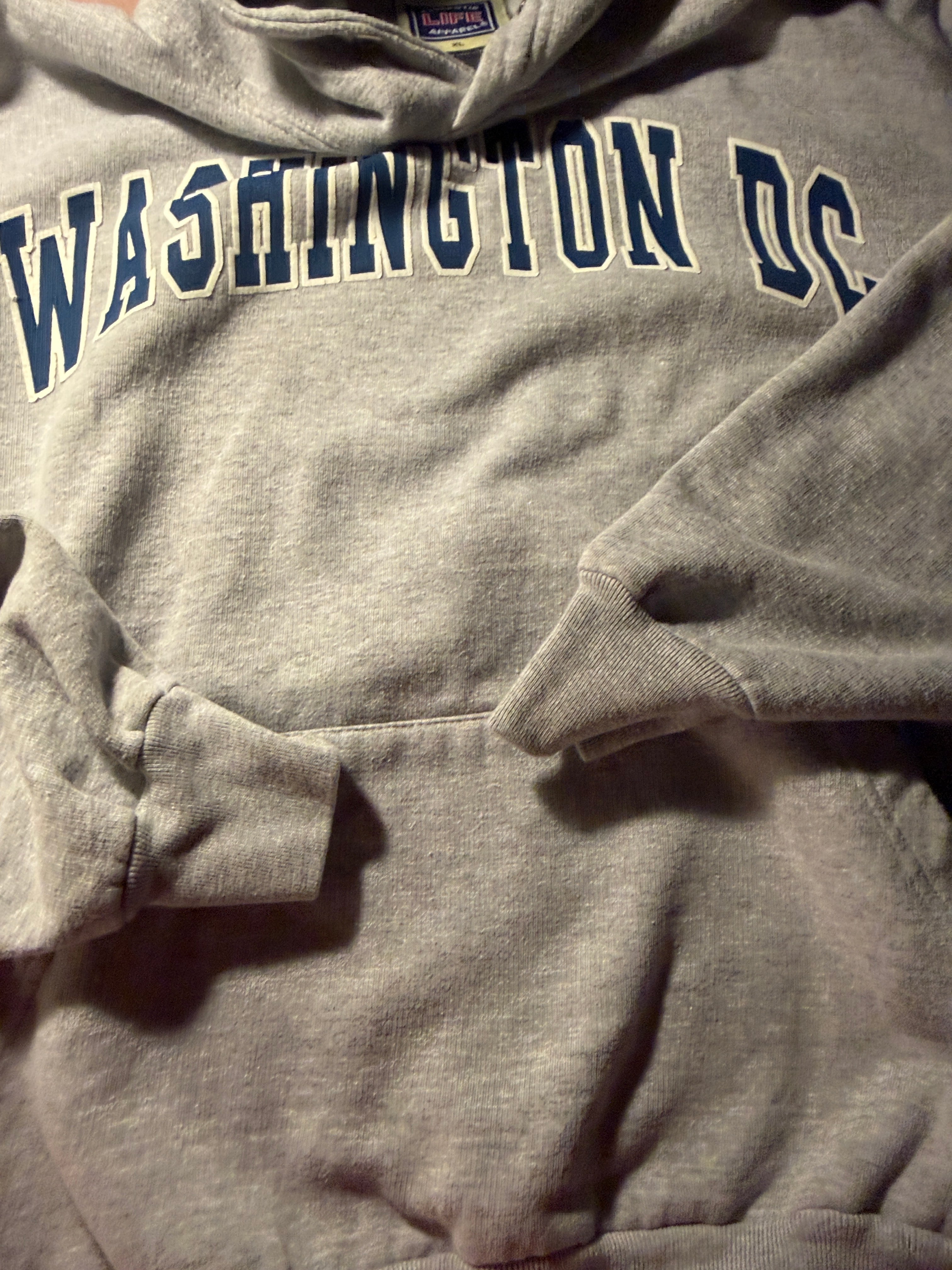 Vintage Washington DC Hoodie – Life Apparel XL