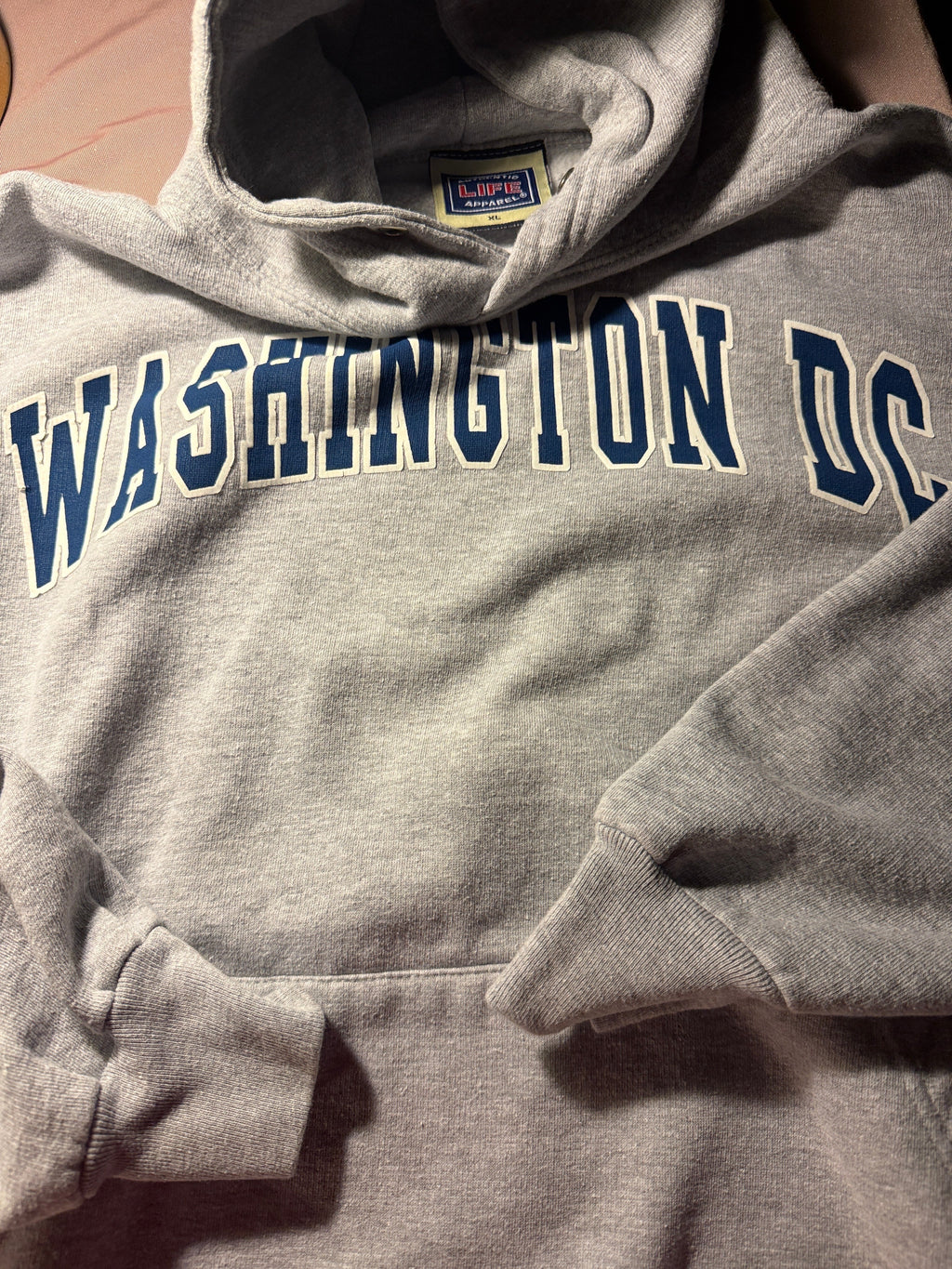 Vintage Washington DC Hoodie – Life Apparel XL