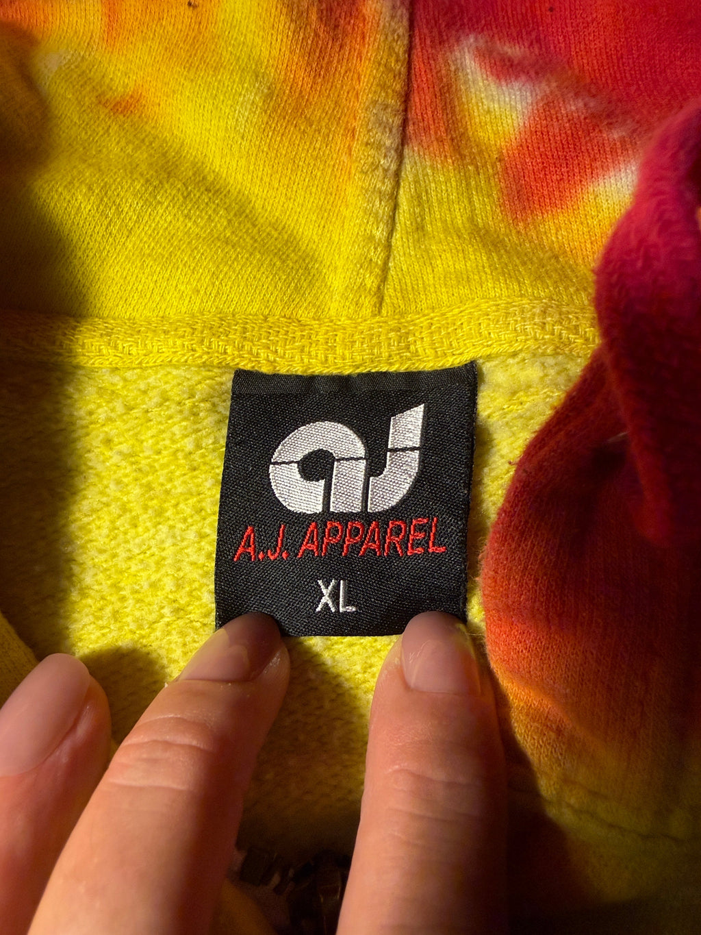 Tarpon Springs Florida Tie-Dye Zip-Up Hoodie – A.J. Apparel X-LARGE