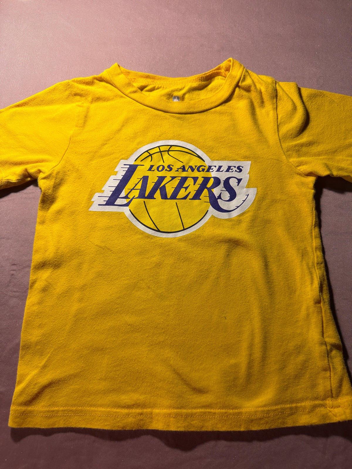 Los Angeles Lakers NBA Kids Graphic T-Shirt – Size 4T