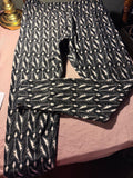 LuLaRoe Electric Guitar Print Leggings TC2