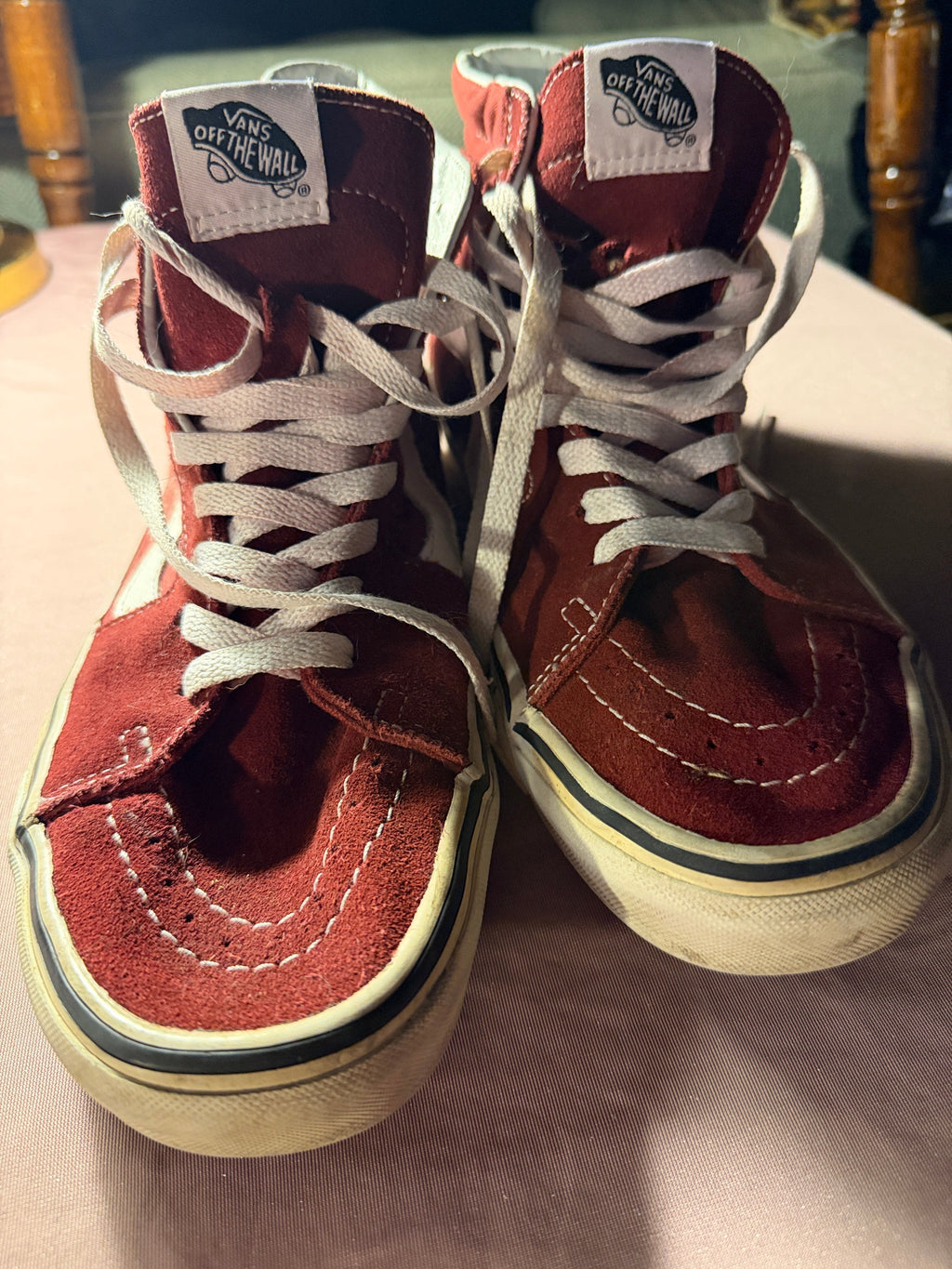 Vans Sk8-Hi High Top Sneakers - Men's 10 / Women's 11.5