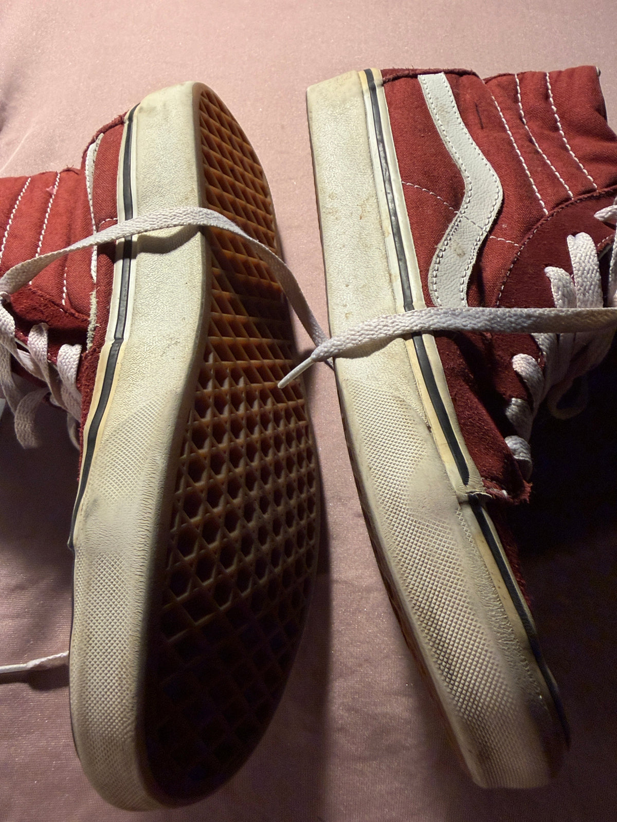 Vans Sk8-Hi High Top Sneakers - Men's 10 / Women's 11.5