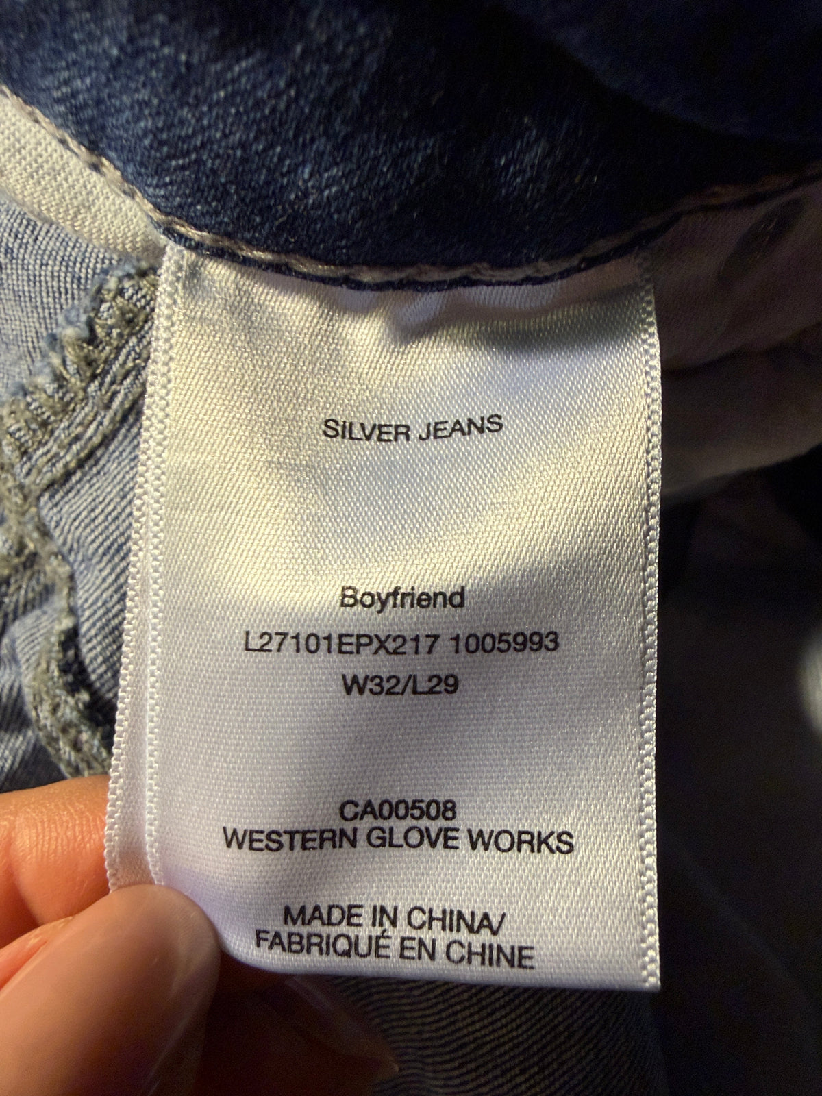 Silver Jeans Co. Distressed Bootcut Jeans