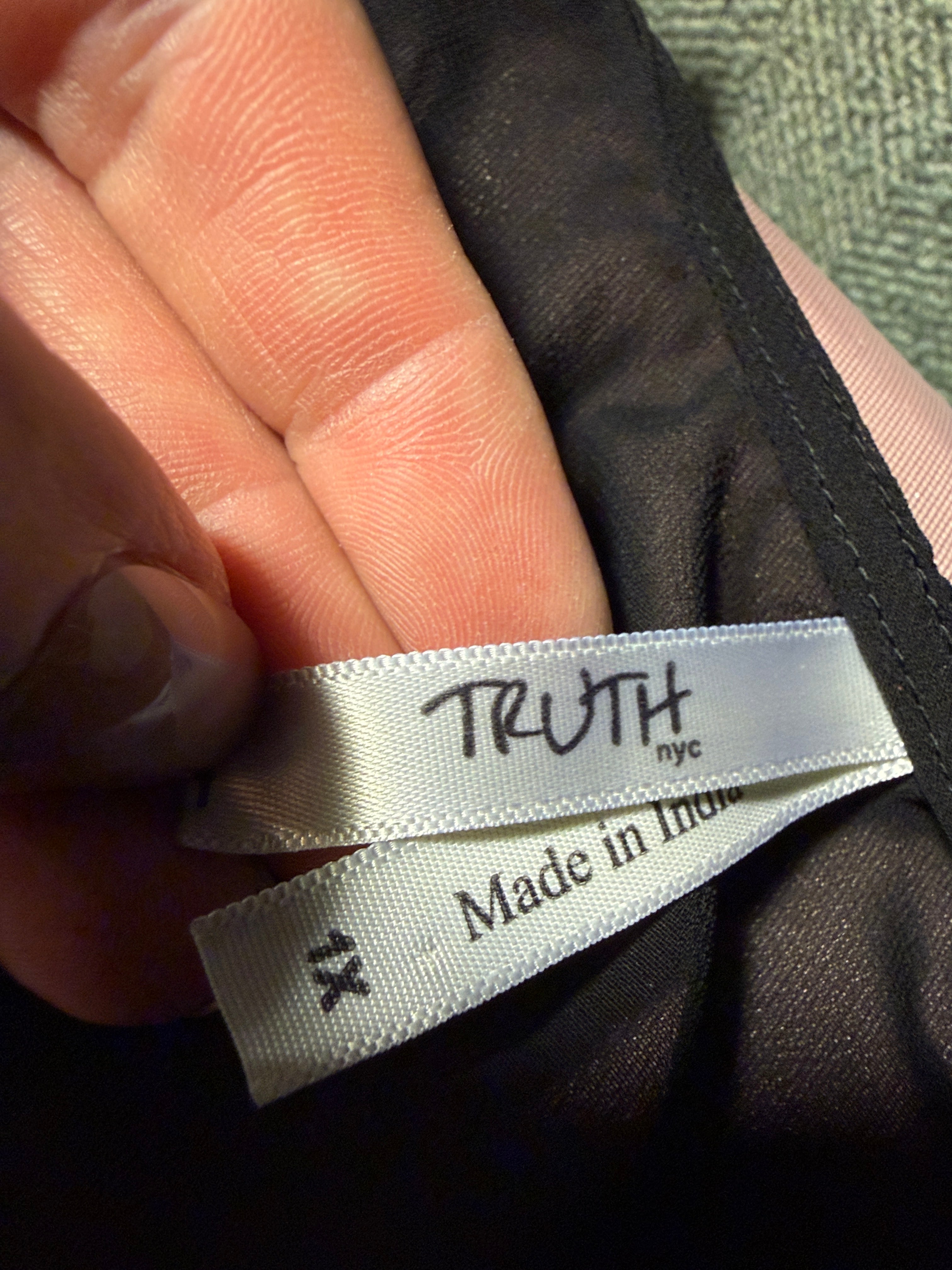 Truth NYC Black Maxi Skirt – XL