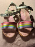 Carter's Rainbow Stripe Girls' Sandals