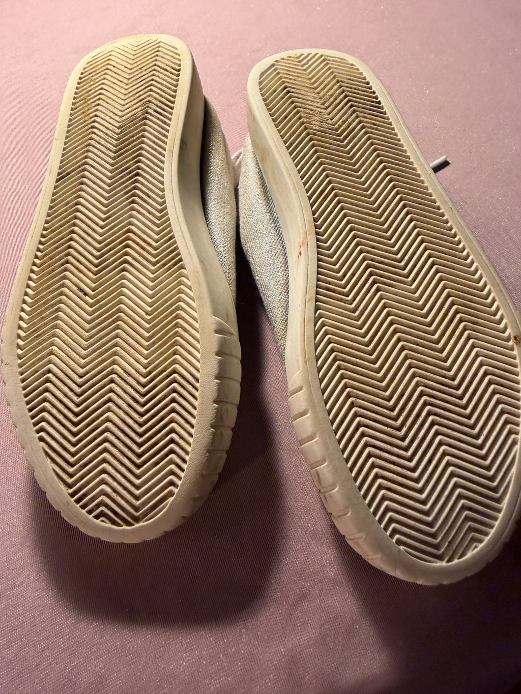 Kenneth Cole Reaction Girls' Glitter Canvas Sneakers