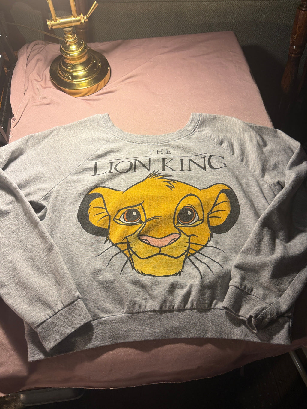 Disney The Lion King Simba Graphic Sweatshirt – Size S