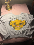 Disney The Lion King Simba Graphic Sweatshirt – Size S