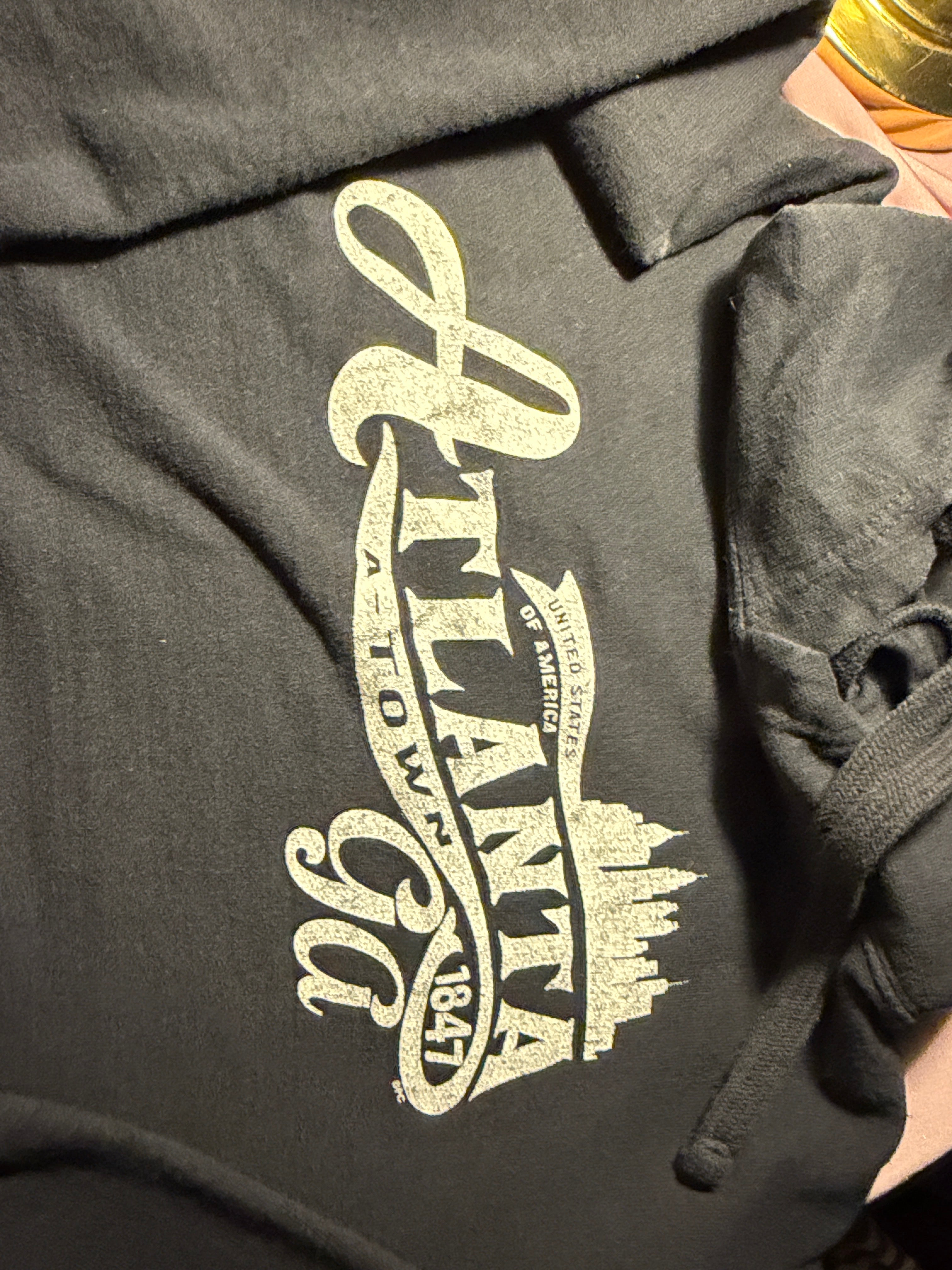 Atlanta GA Town 1847 Graphic Hoodie