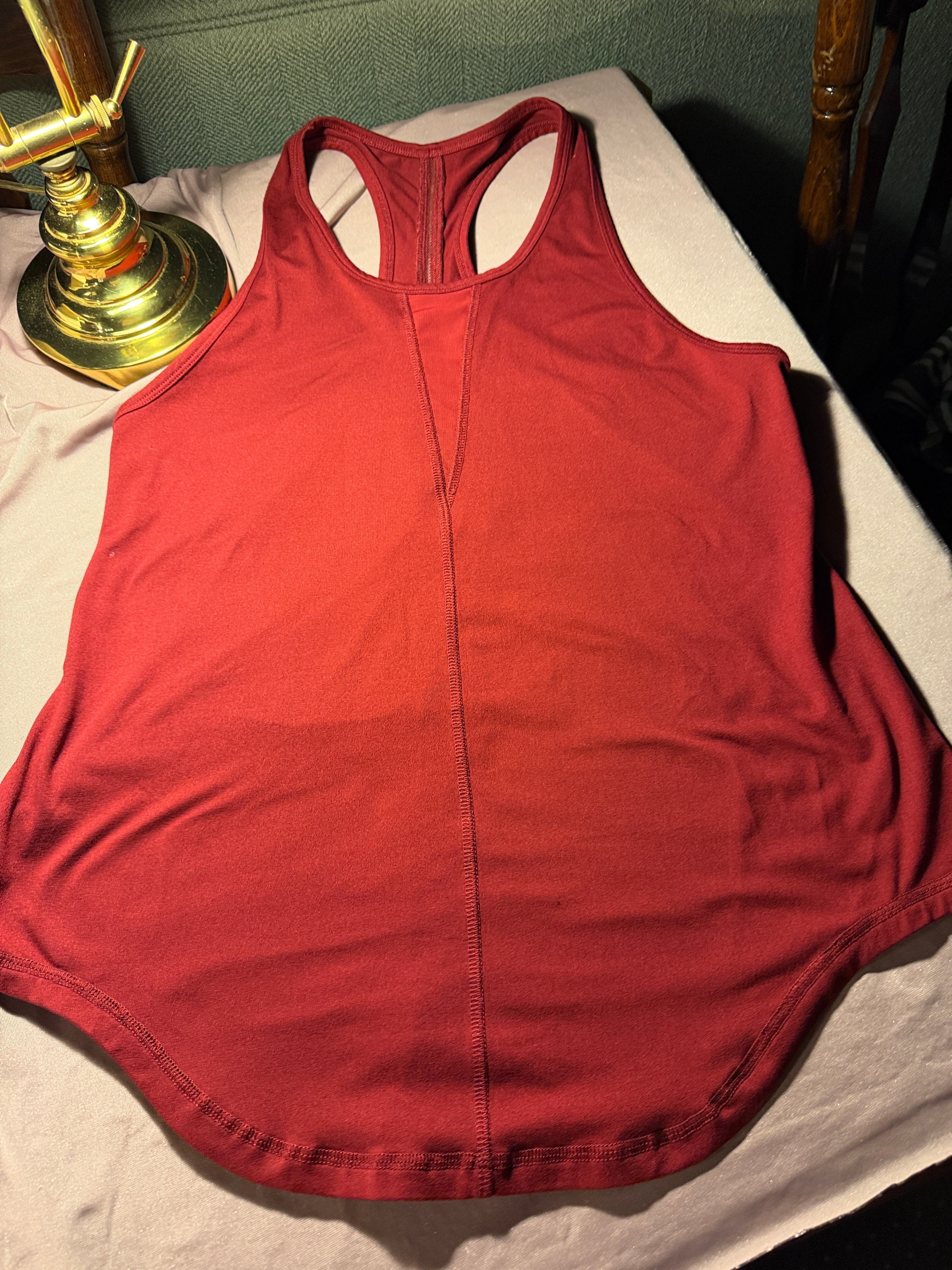 Zyia Active Racerback Tank Top – Red (XXL)