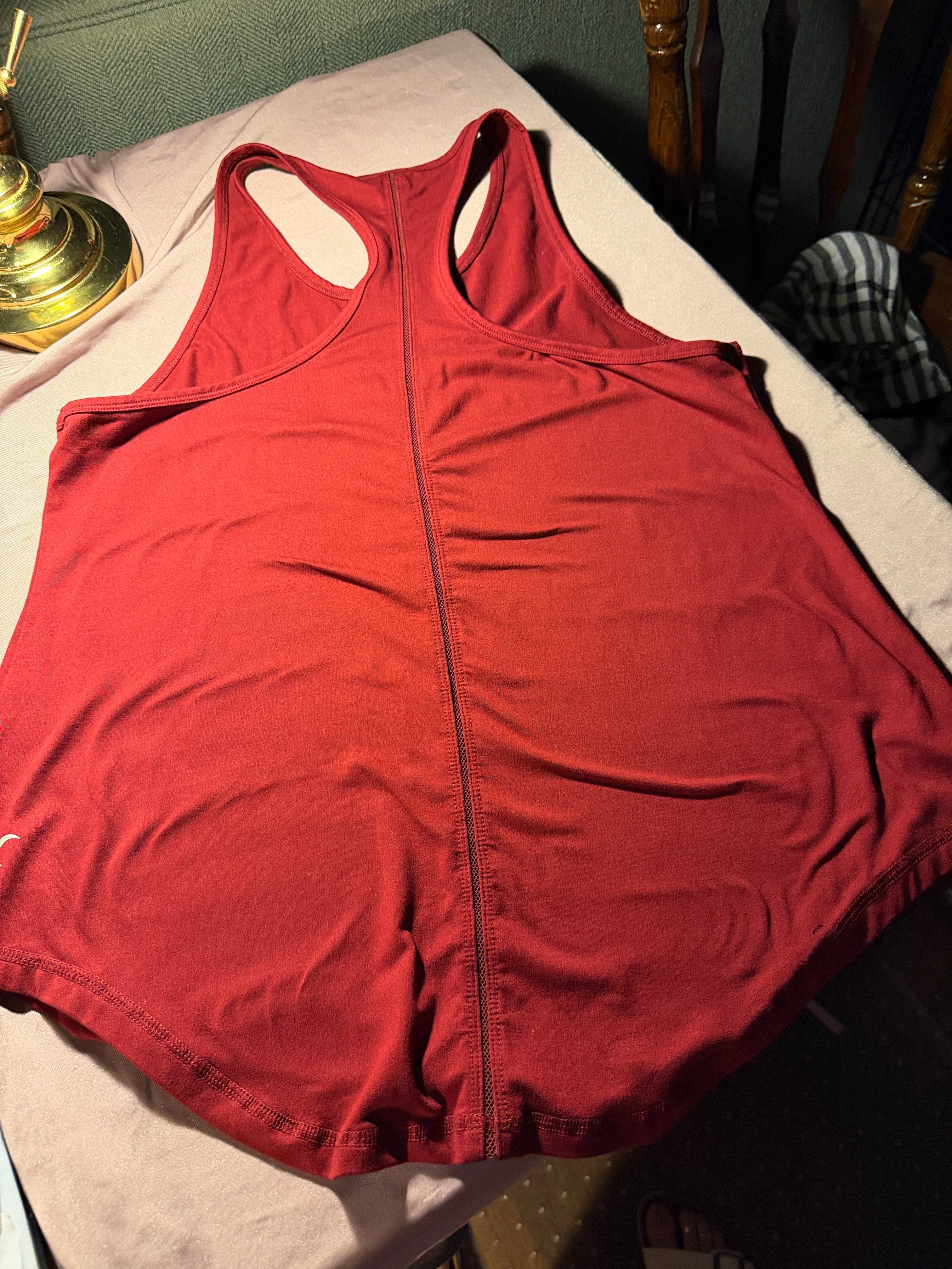 Zyia Active Racerback Tank Top – Red (XXL)
